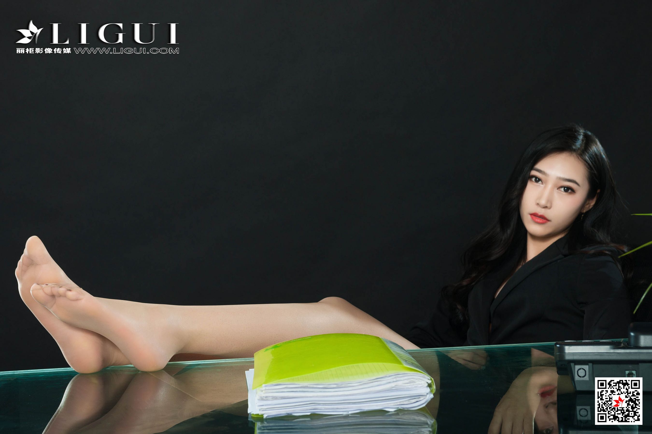 Model 小迪《肉丝OL高跟美腿》 [丽柜LiGui] 网络丽人第5张