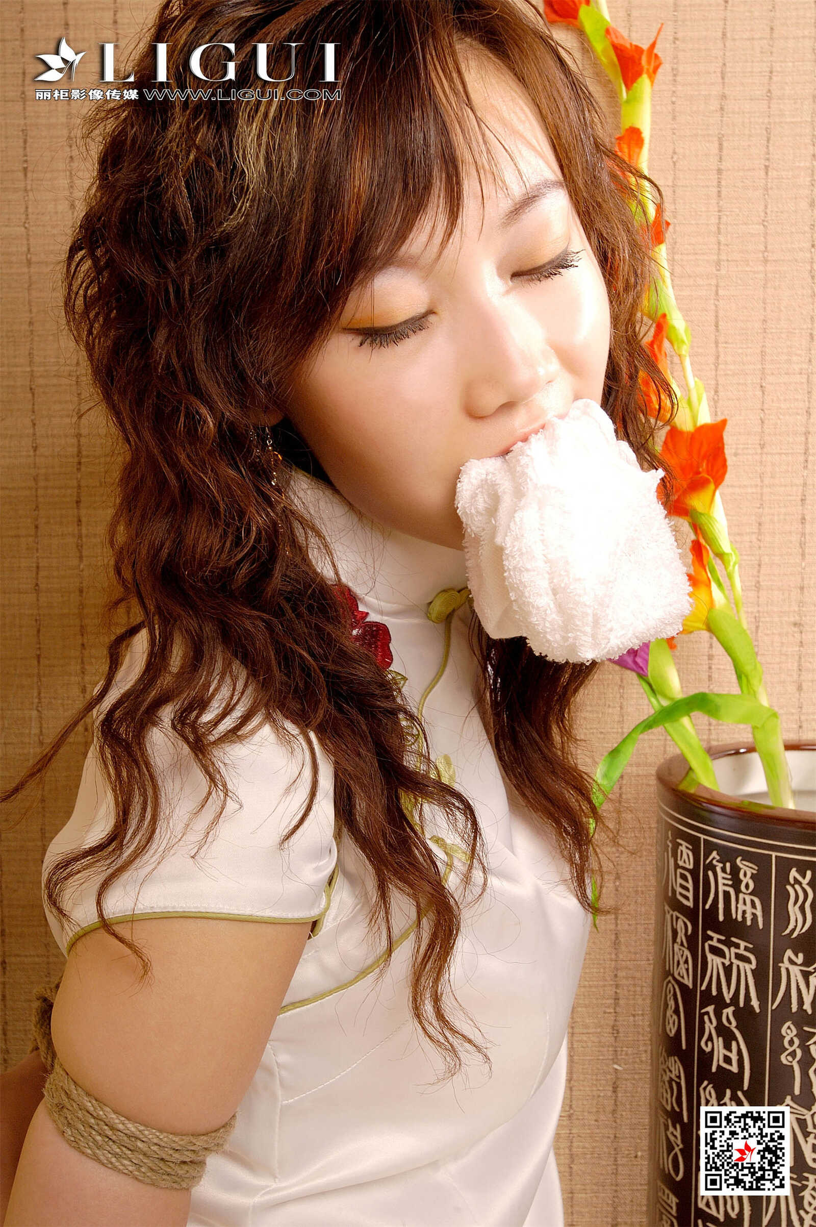 璐璐&amp;amp;秋子《旗袍捆绑》 [丽柜美束Ligui] 写真集第15张