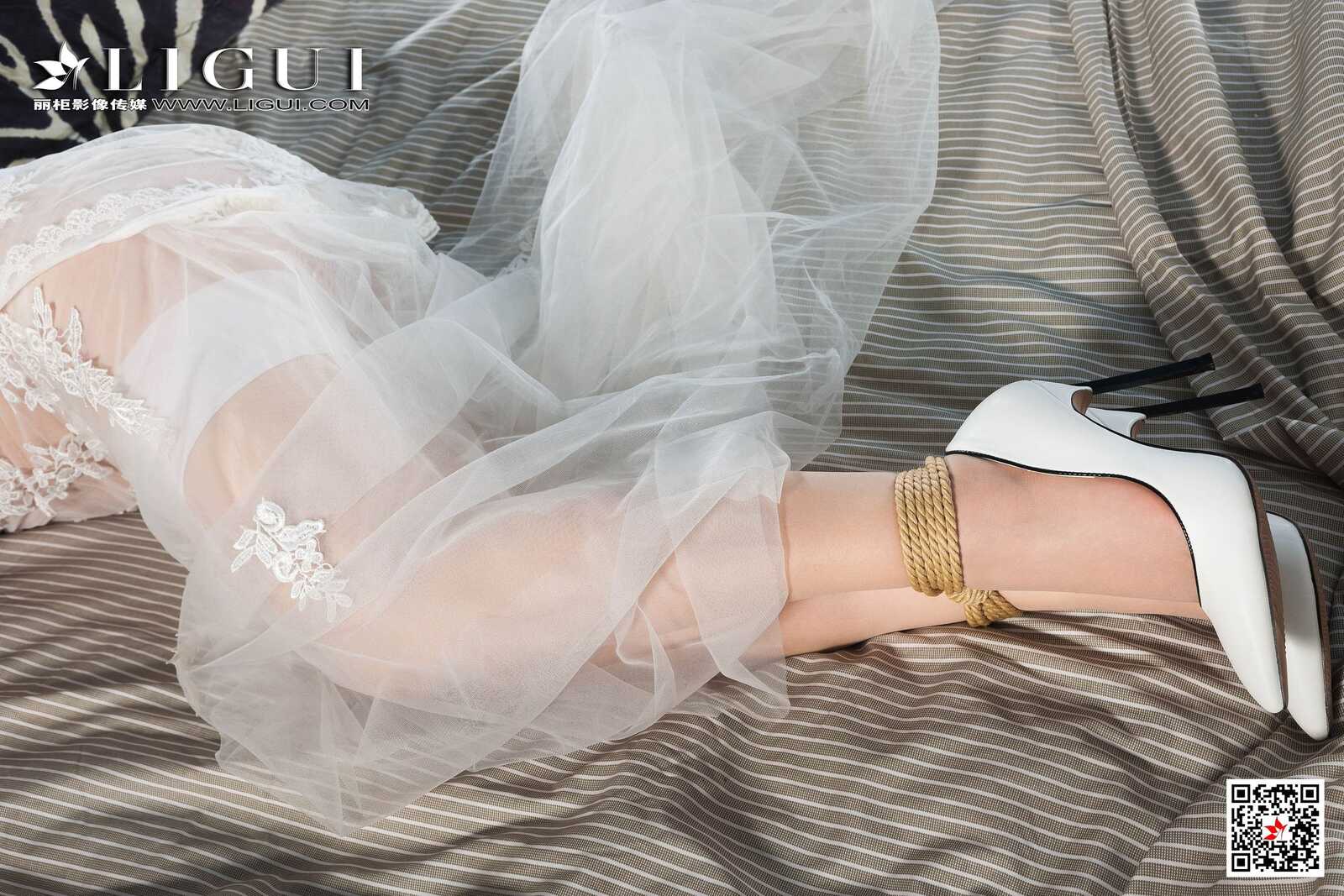 然然《蕾丝美束》 [丽柜Ligui] 网络丽人 写真集第12张