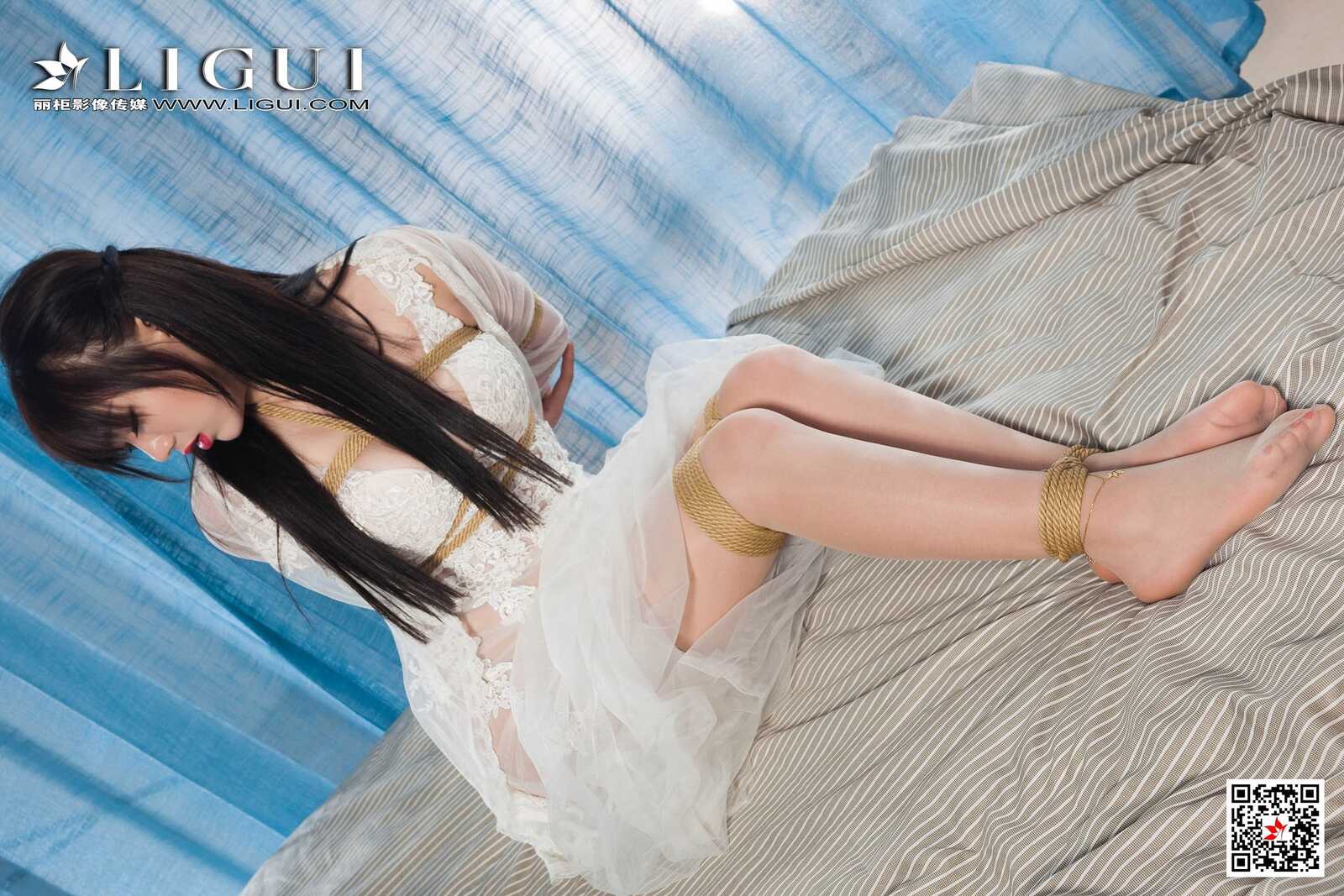 然然《蕾丝美束》 [丽柜Ligui] 网络丽人 写真集第9张