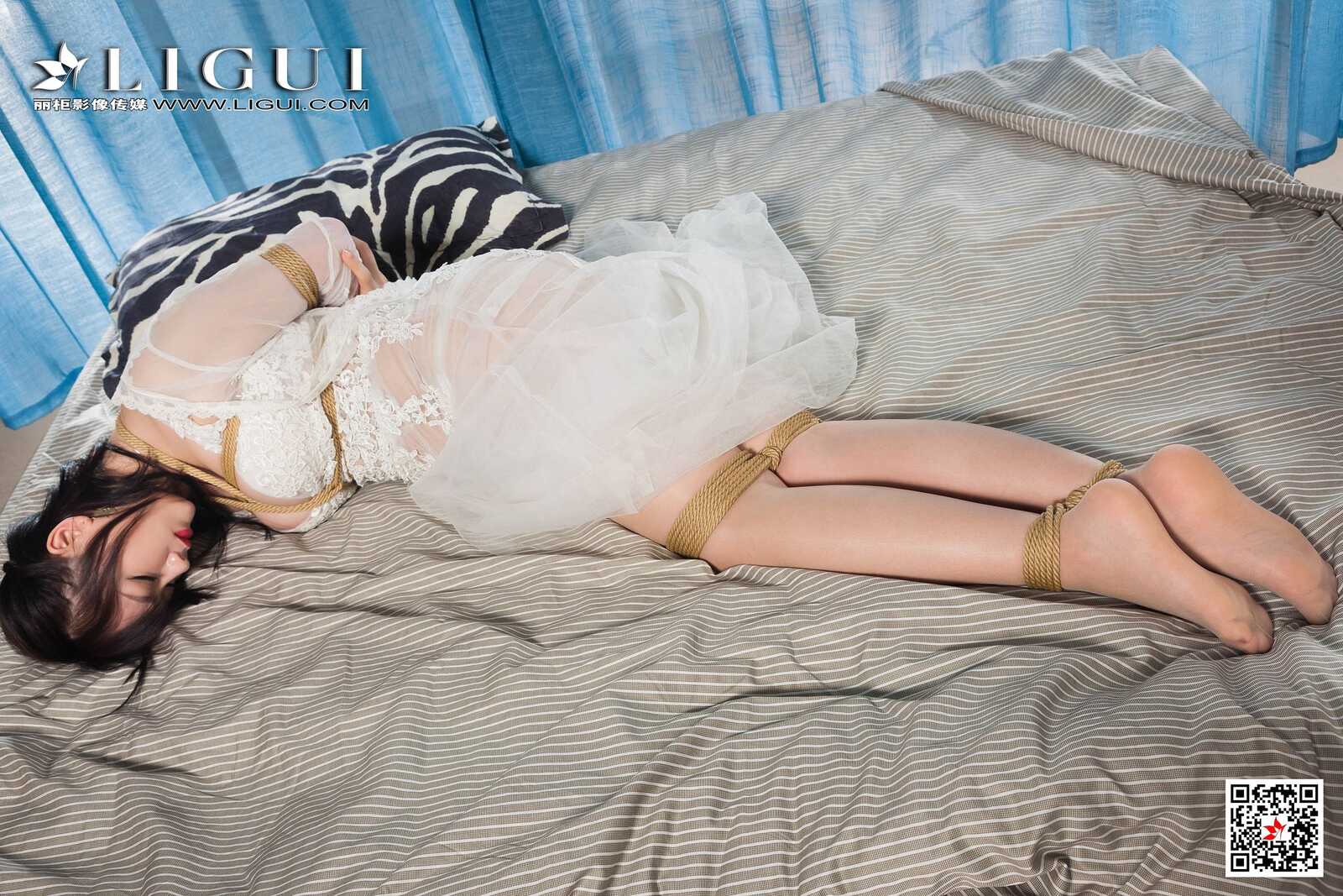 然然《蕾丝美束》 [丽柜Ligui] 网络丽人 写真集第3张