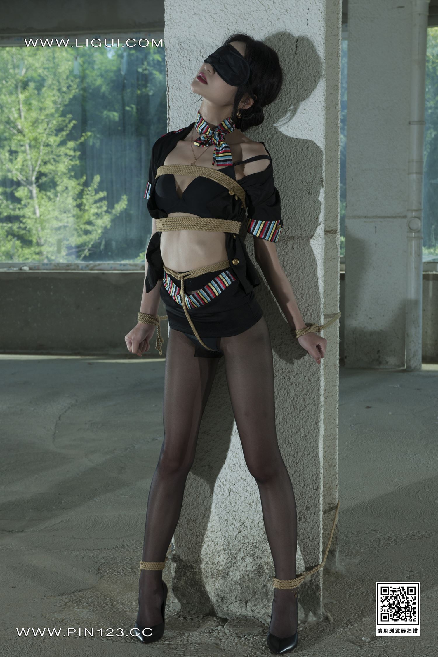 [Ligui丽柜]2022.09.02 劫持空姐 心心第17张