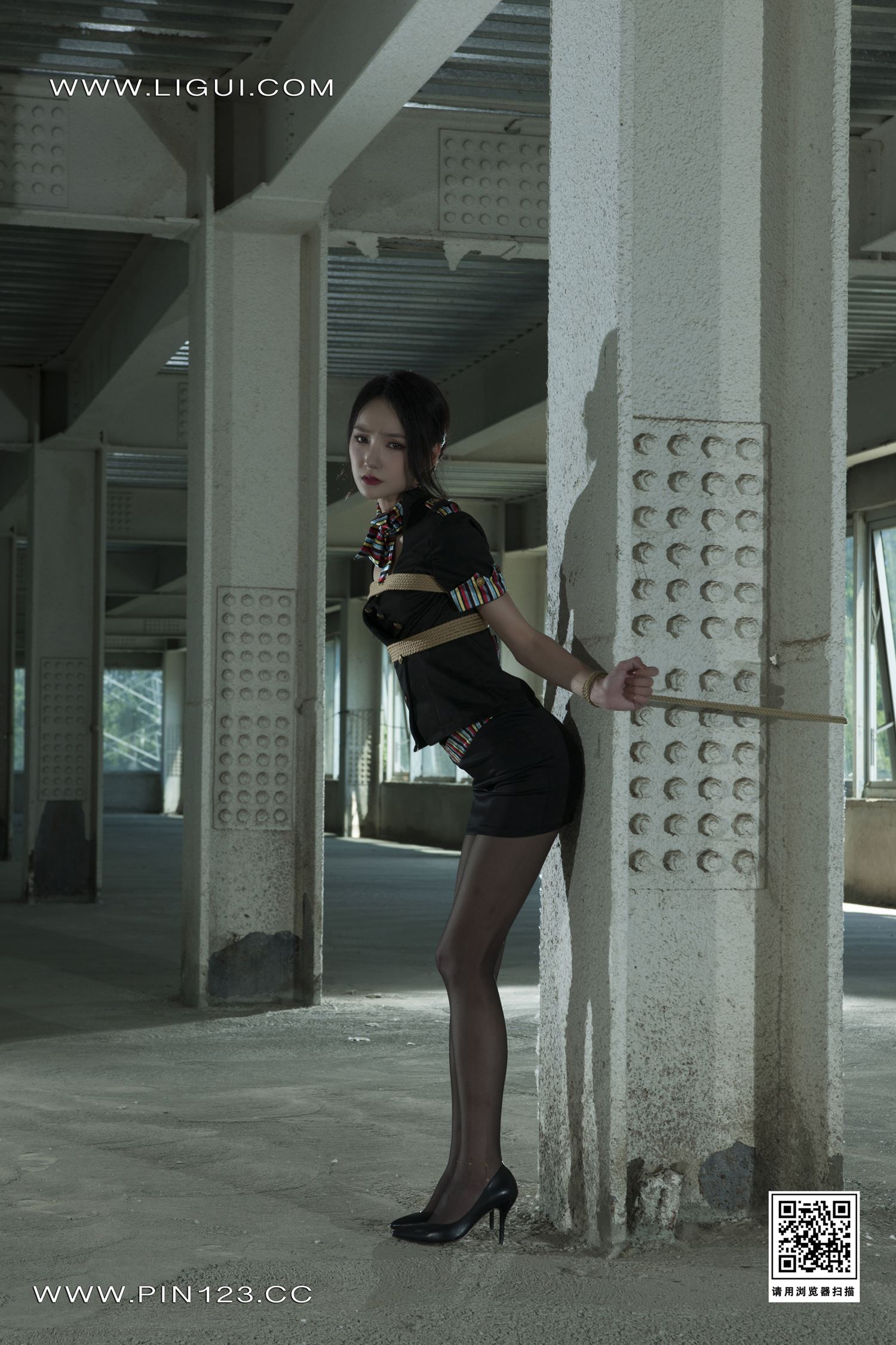 [Ligui丽柜]2022.09.02 劫持空姐 心心第14张