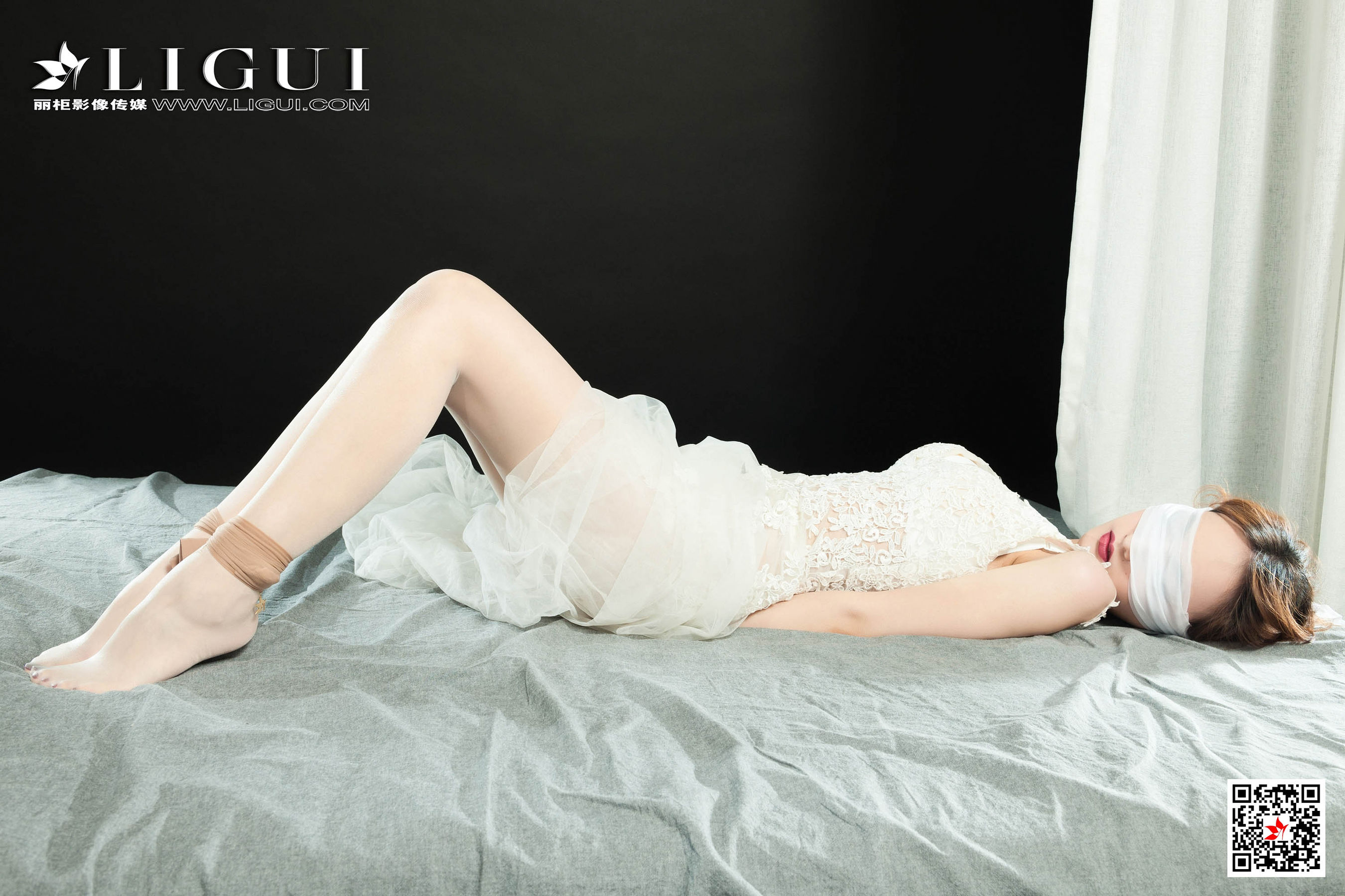 [丽柜美束Ligui] 蕊蕊 《婚纱绳艺》 写真集第19张