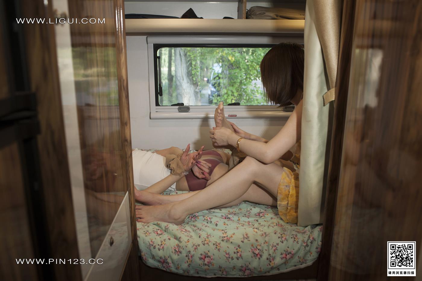 [Ligui丽柜]2022.10.28 香丝露营 兔子＆Vicky第6张