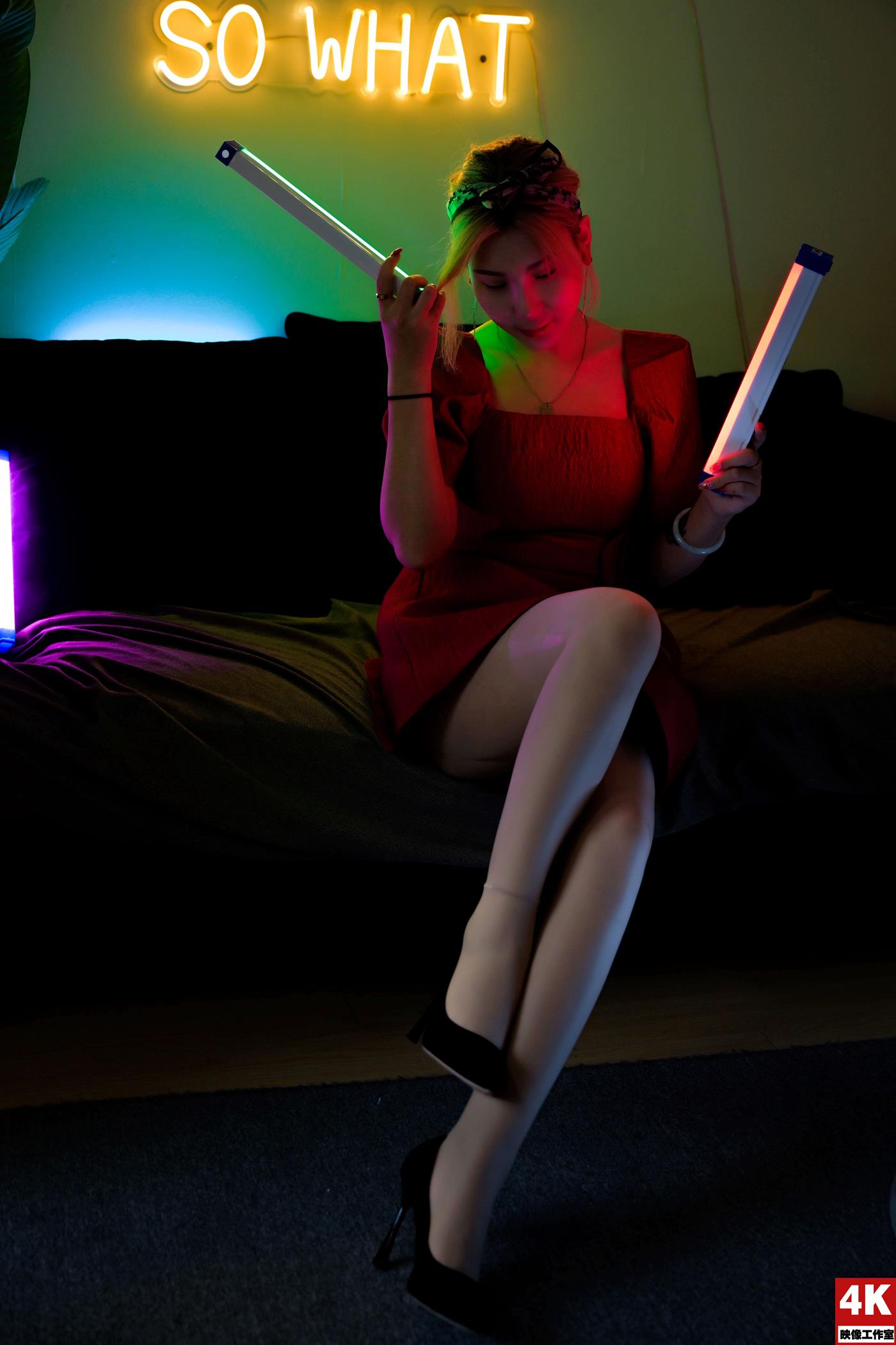 [Ligui丽柜]2022.08.17 氛围灯下的肉丝 小发第8张