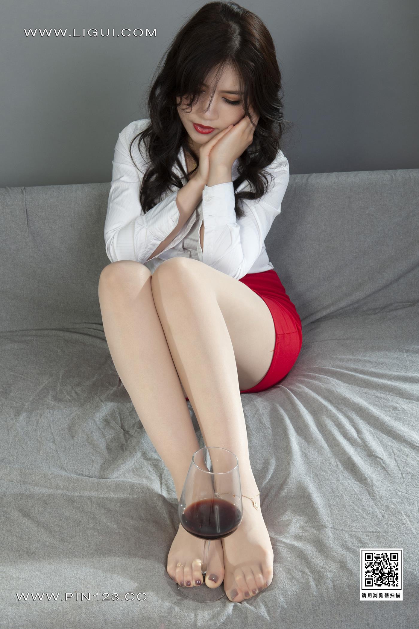 [Ligui丽柜]2022.12.05 醉后丝意 庭菡第8张