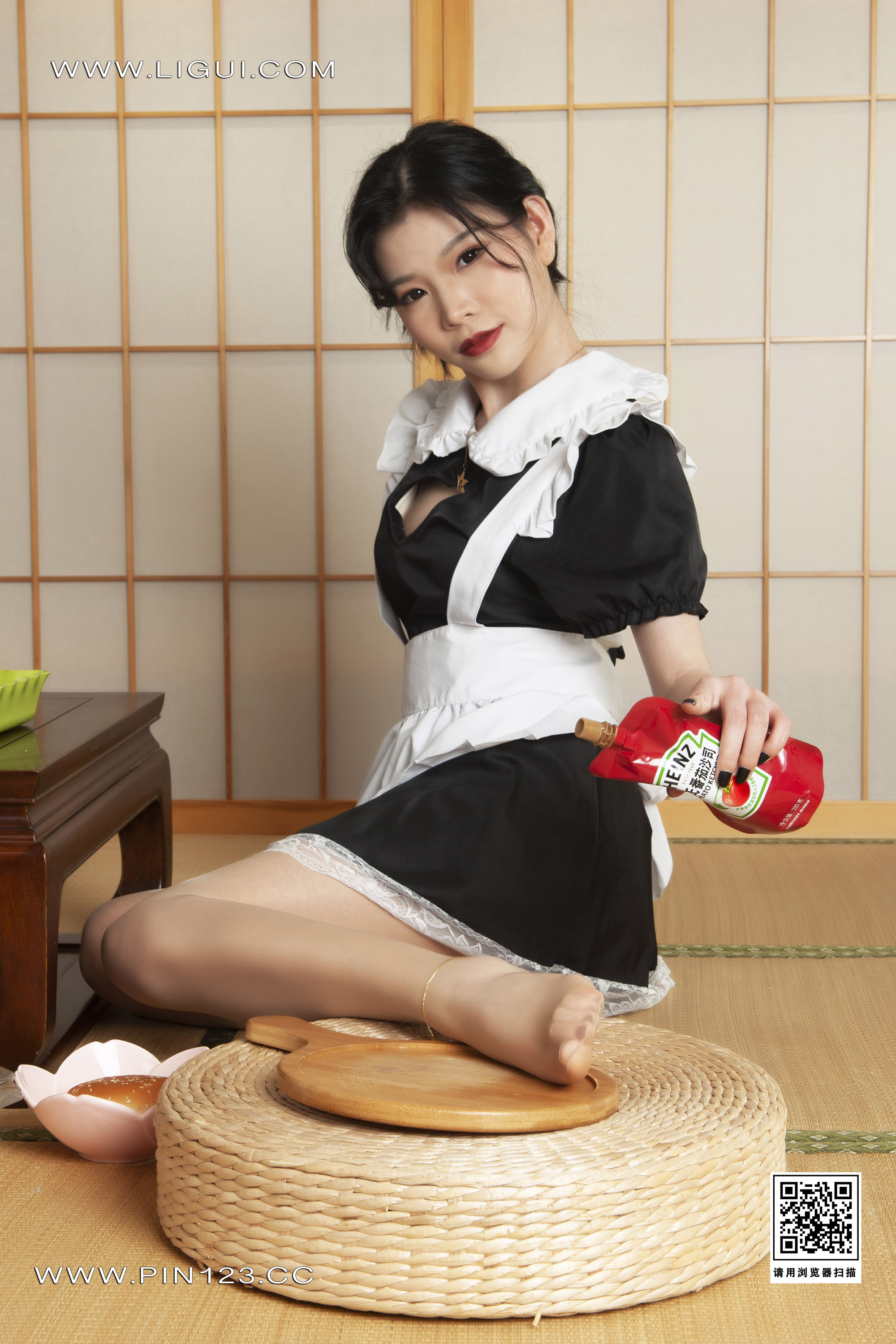 [Ligui丽柜] 2023.04.24《肉丝汉堡》橙子第10张