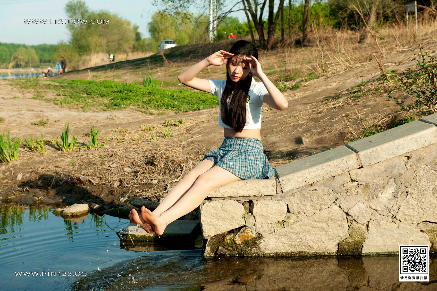 [Ligui丽柜] 2024.03.11 绿水青丝 Kiki第2张