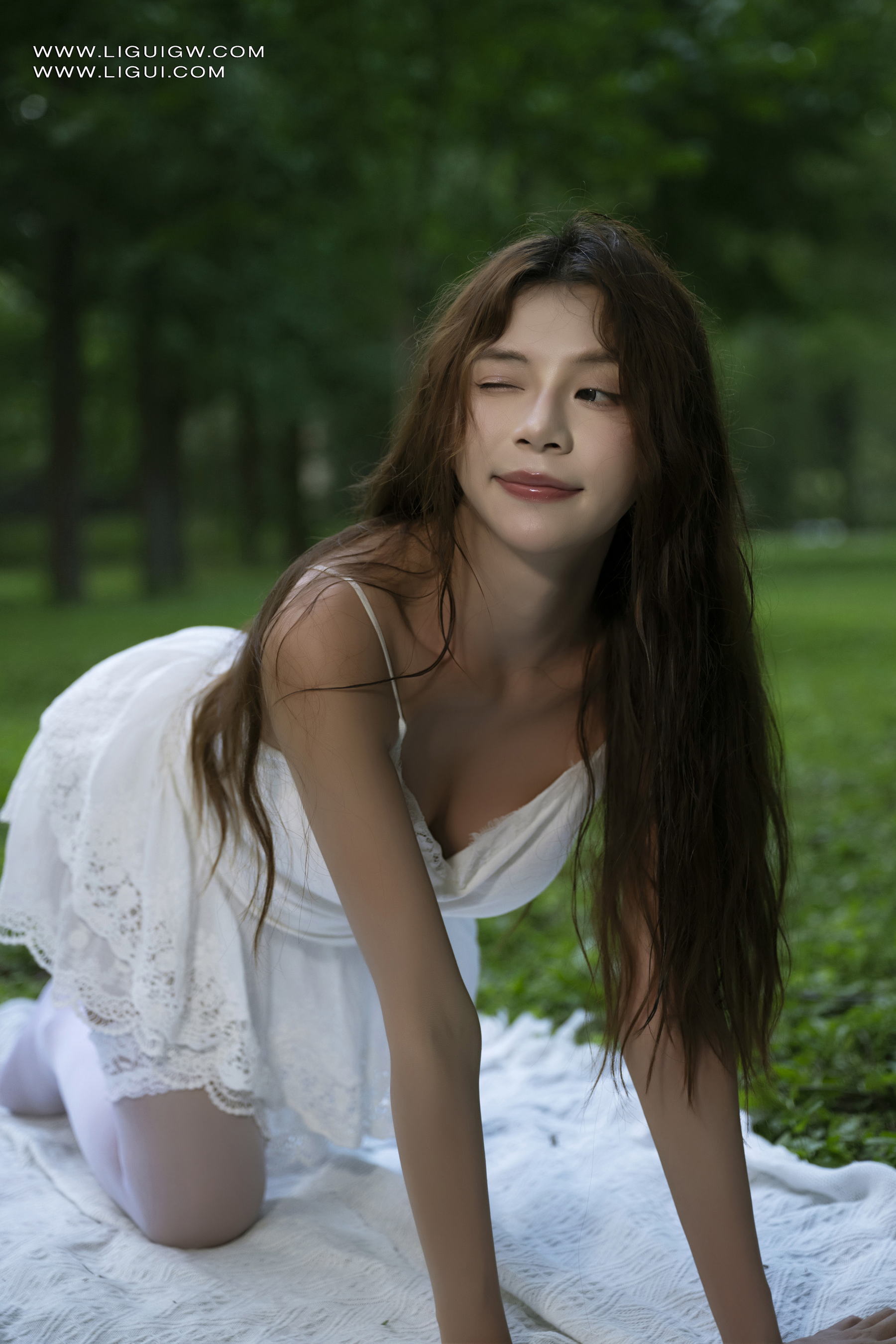 [Ligui丽柜] 2025.08.04 欲野白纱 Xiaomei第2张