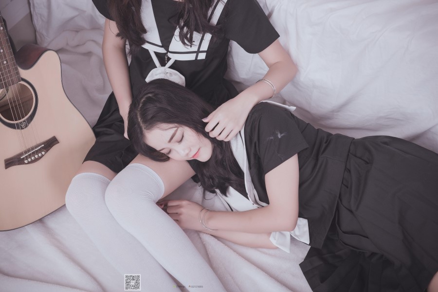 [SSA丝社] NO.028 青青姐妹 姐妹花的JK情第6张