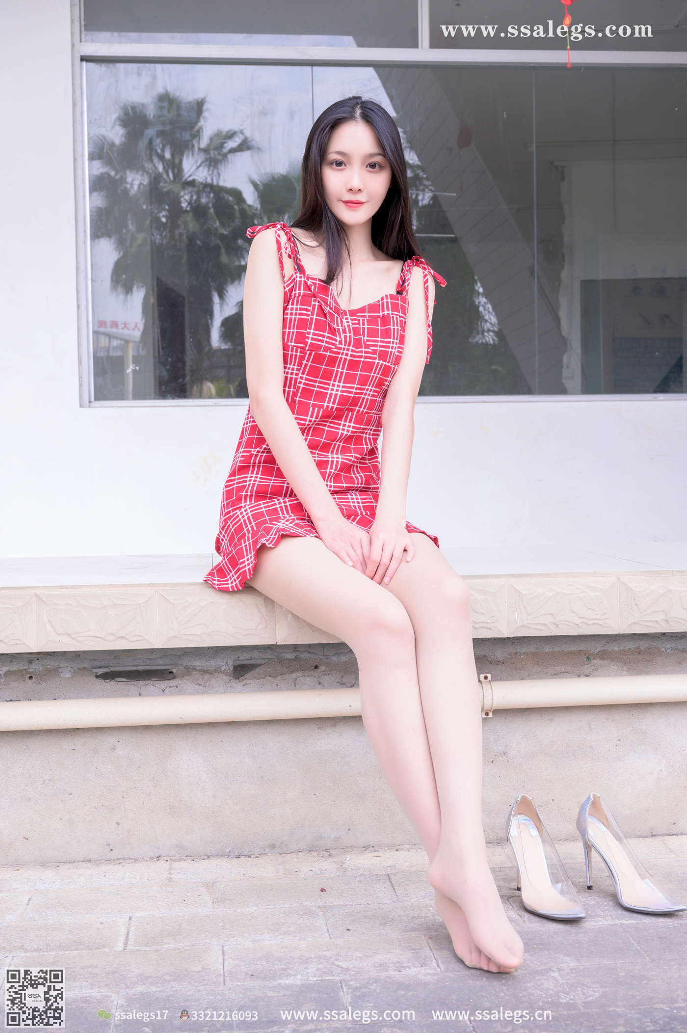 [SSA丝社]超清写真 NO.379 君君小区花园的靓丽风景线[130P]第3张