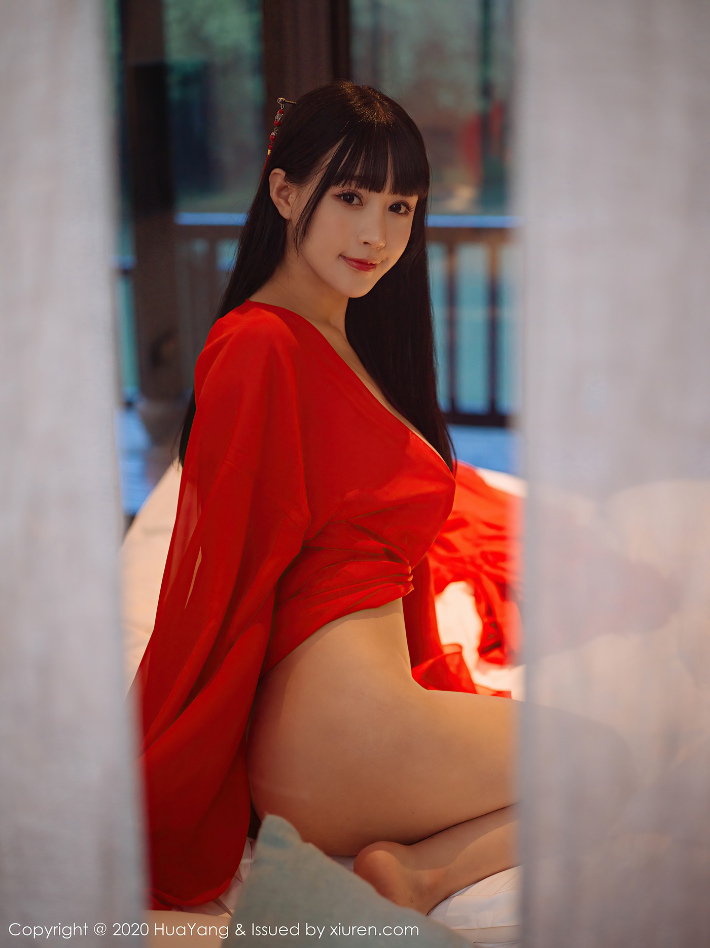 [HuaYang花漾show]HYG20201030VOL0310 2020.10.30 VOL.310 朱可儿Flower[70+1P]第3张