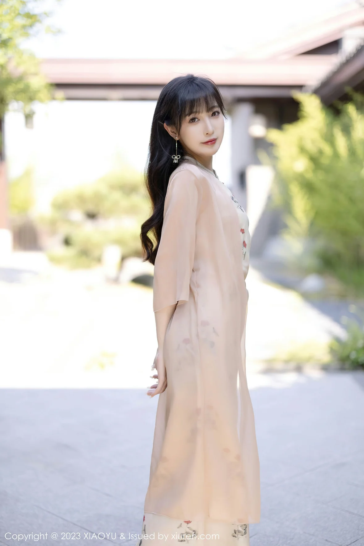  XIAOYU 语画 Vol.1071 林星阑 浅色薄纱贵州旅拍 [94P]第3张