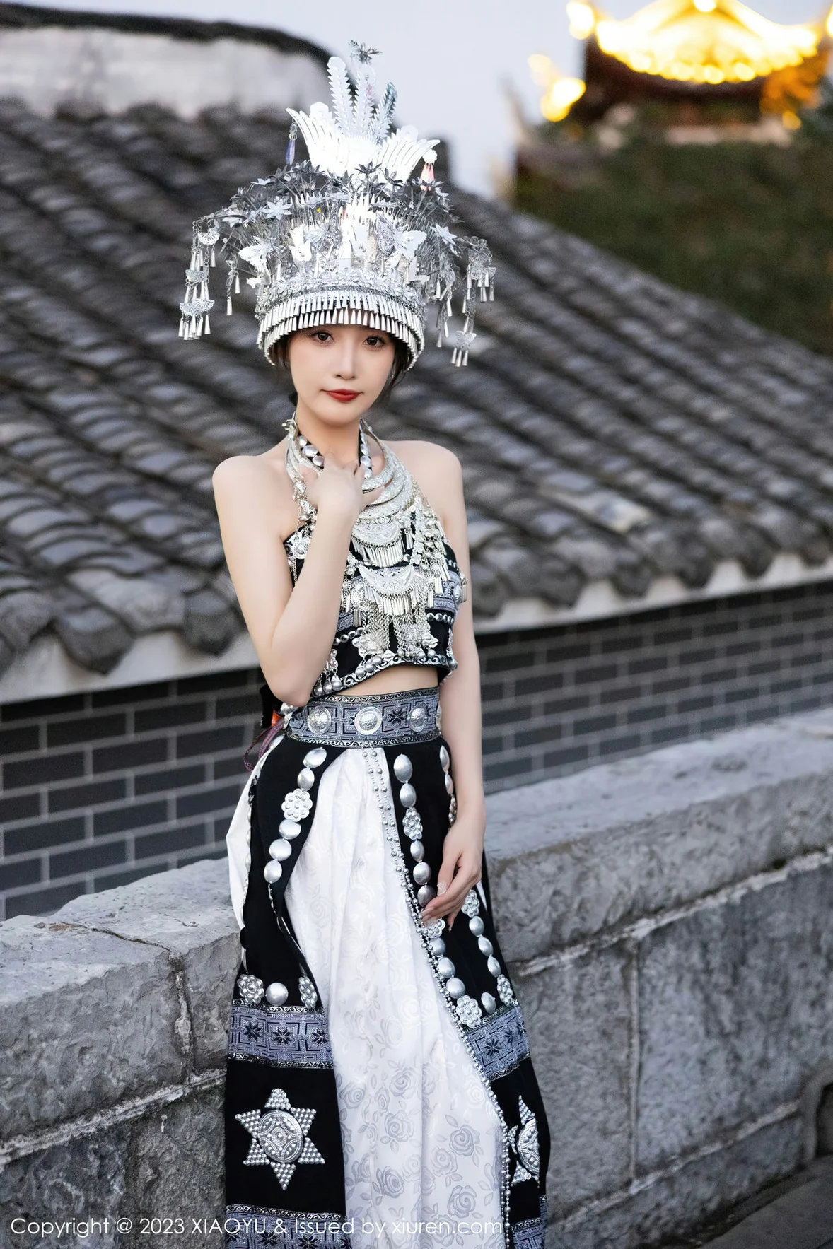  XIAOYU 语画 Vol.1071 林星阑 浅色薄纱贵州旅拍 [94P]第29张