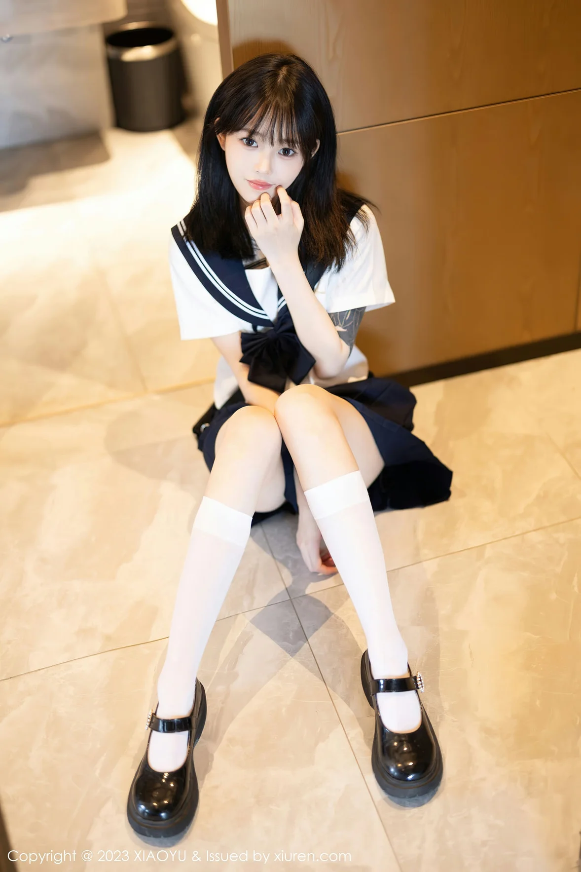 XIAOYU 语画 Vol.1087 奶瓶. 白色学妹服饰性感写真 [89P]第6张