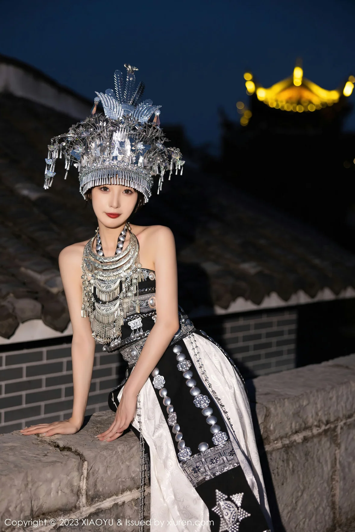  XIAOYU 语画 Vol.1071 林星阑 浅色薄纱贵州旅拍 [94P]第29张