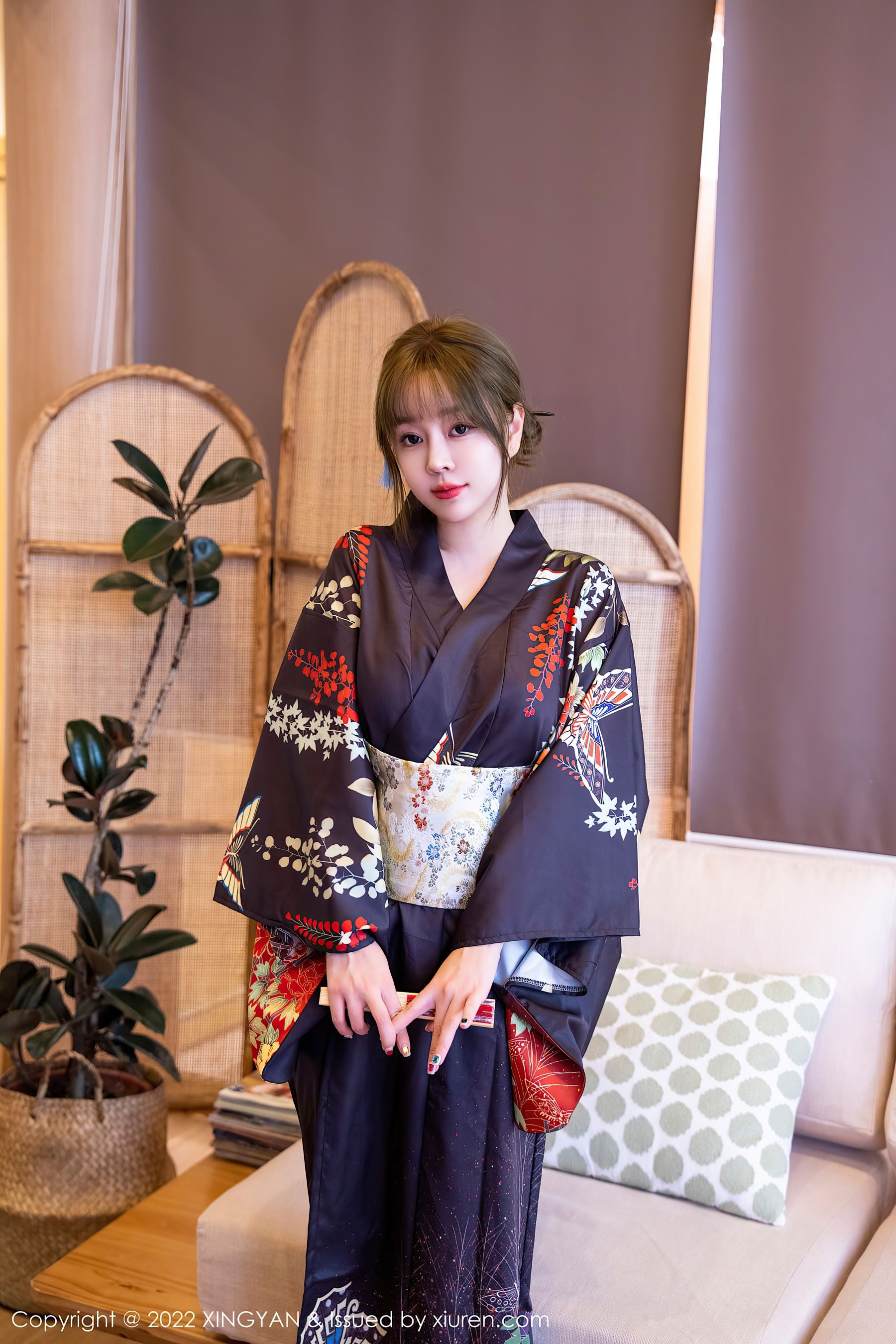  星颜社 VOL.154 王雨纯 和服美臀第27张