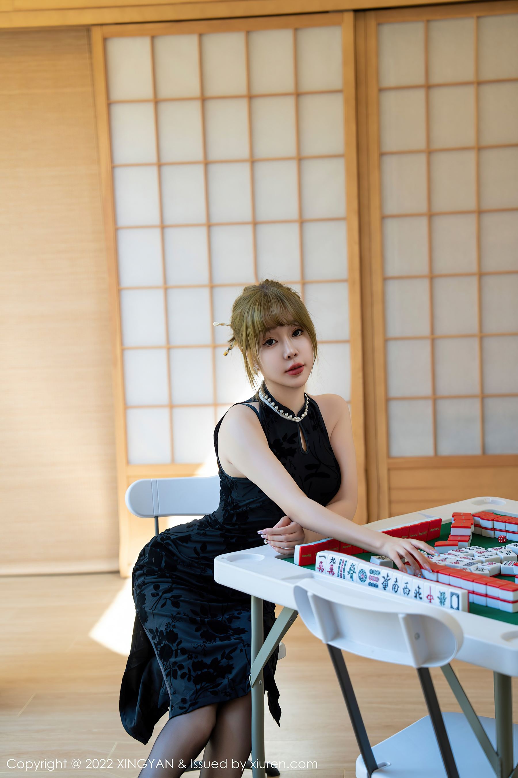 星颜社 VOL.148 王雨纯 黑丝美臀第17张