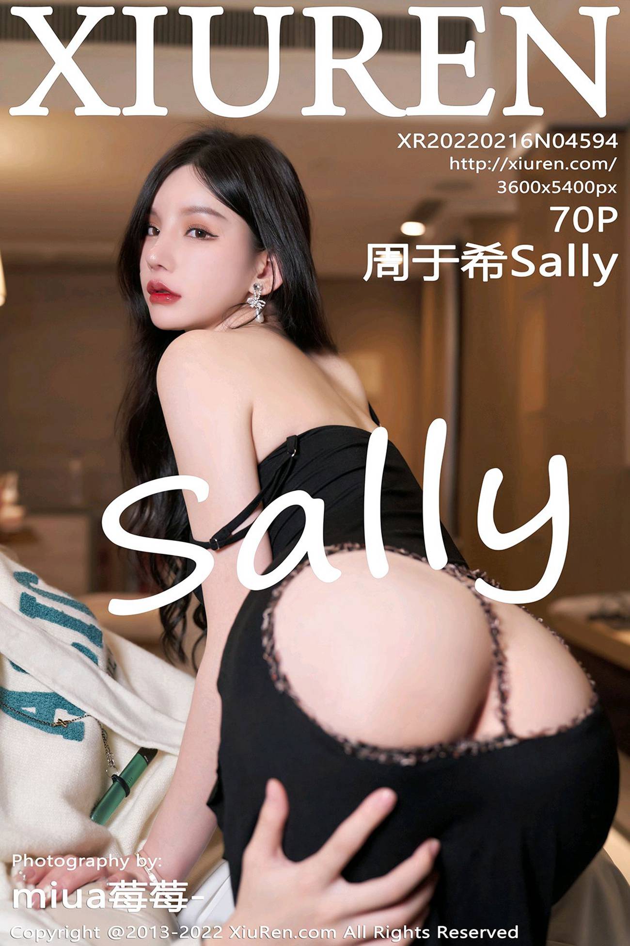 [Xiuren绣人网]2022.02.16 NO.4594 周于希Sally[70+1P]第14张