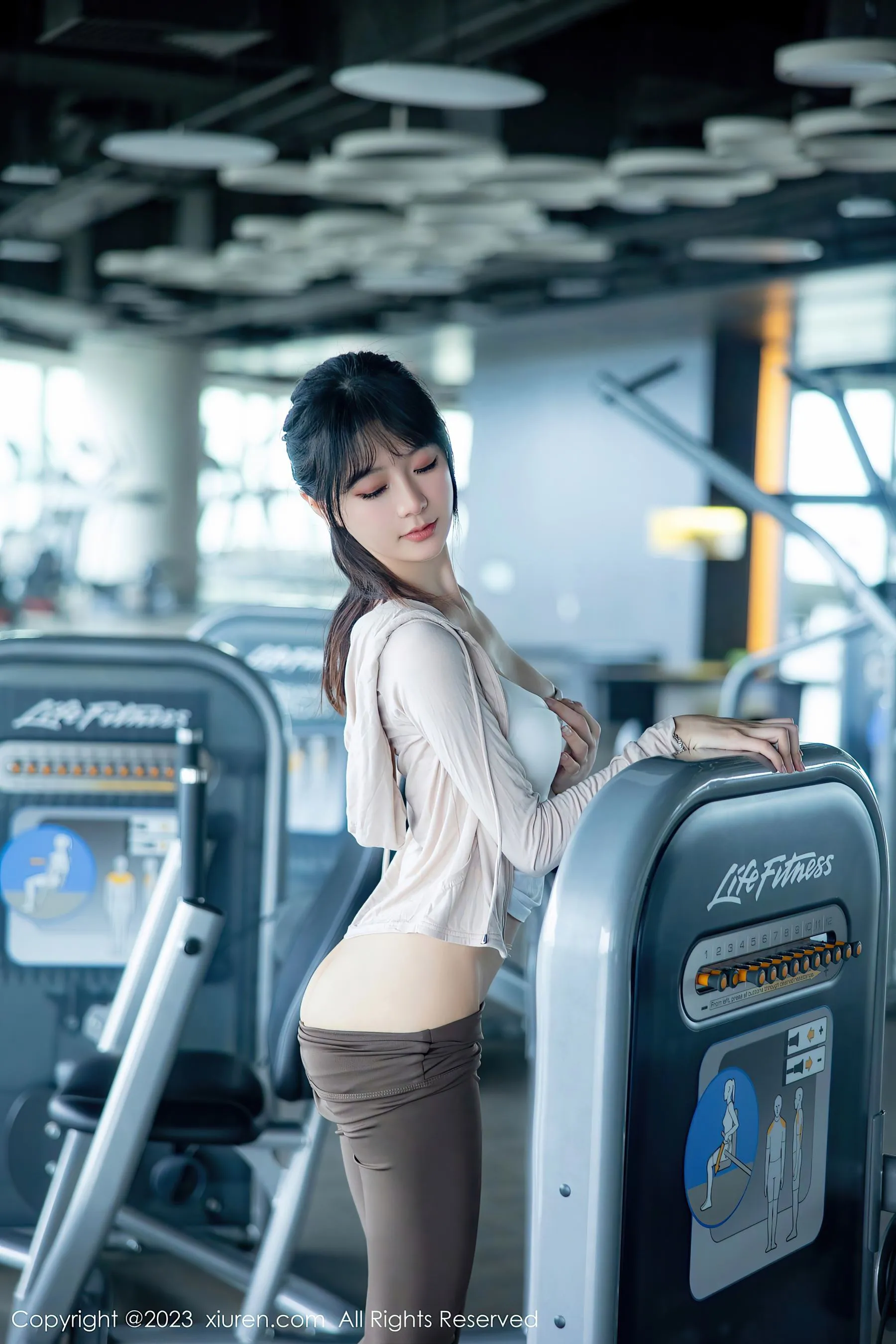  秀人网 No.6683 幼幼 健身美腿第19张