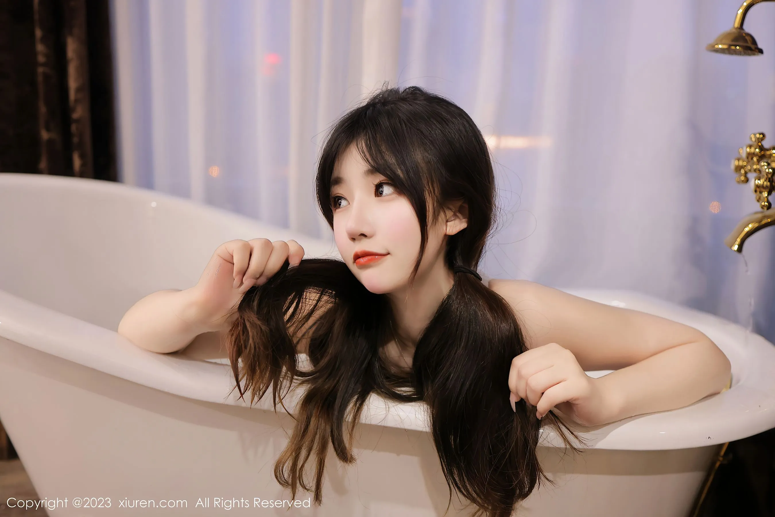 秀人网 No.6781 岁小岁 新人美腿第5张