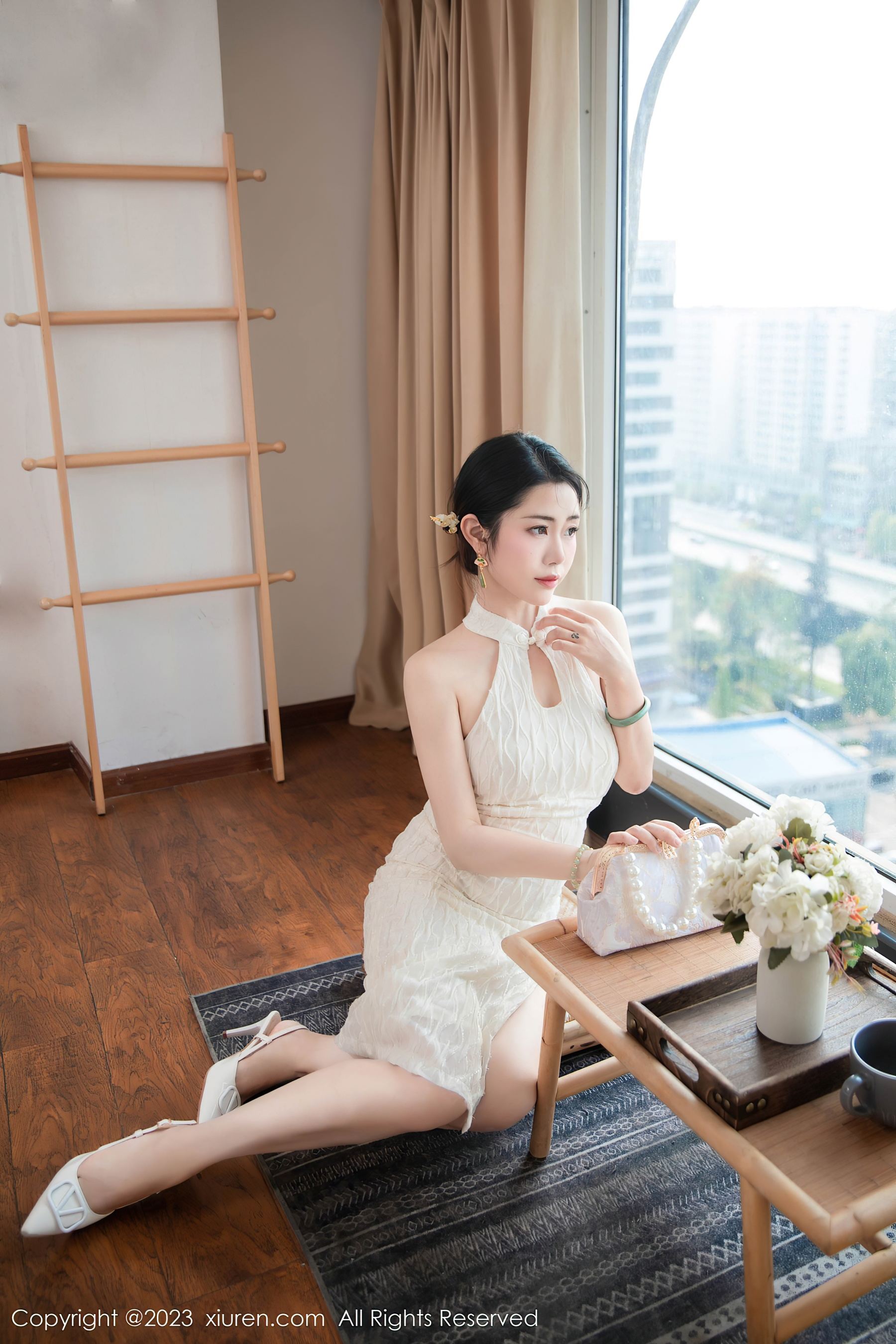 XiuRen 秀人 No.7435 严利娅Yuliya 旗袍美臀第20张