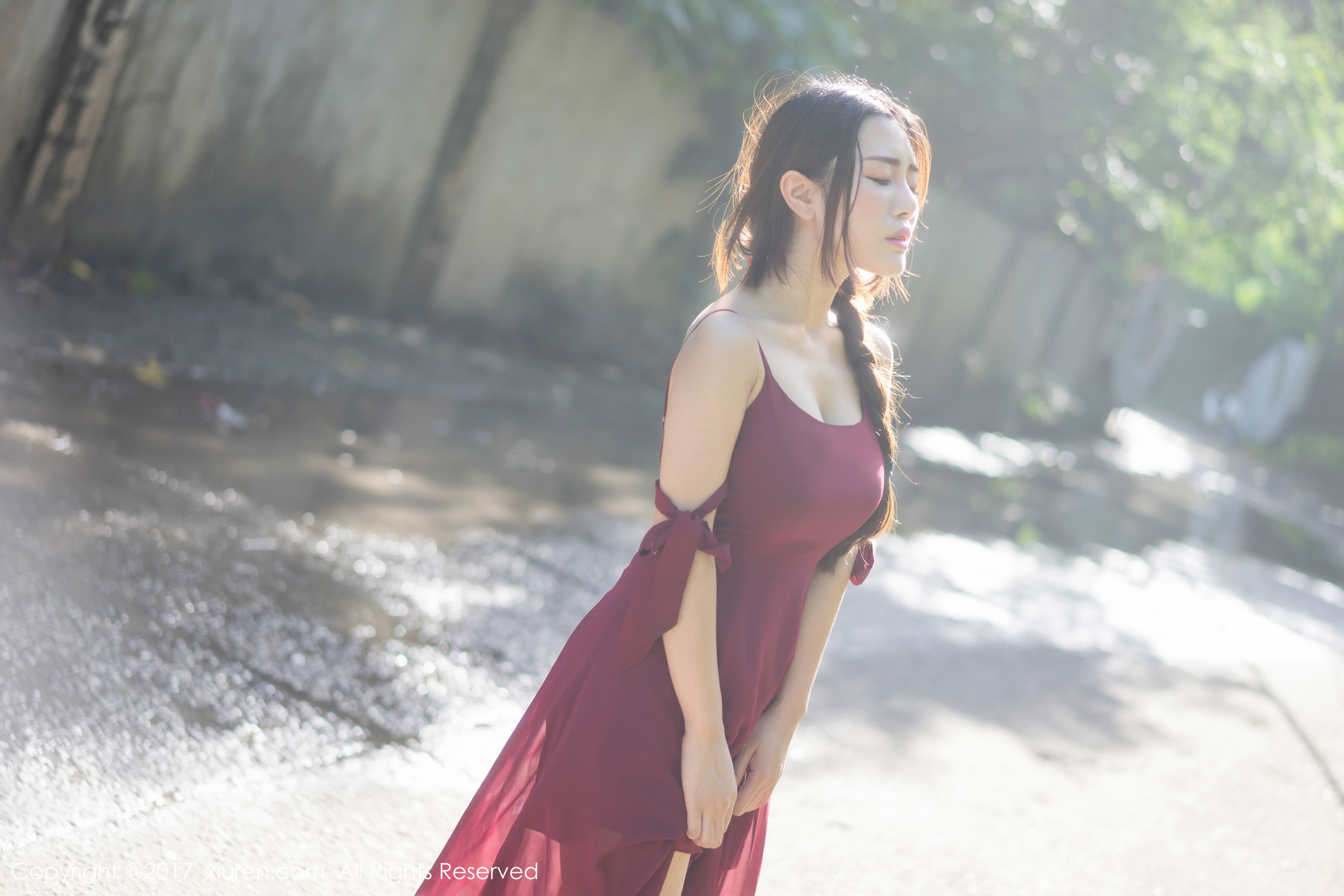 兜豆靓Youlina《室外清新,室内性感特写》 XiuRen 秀人网 NO.814第13张