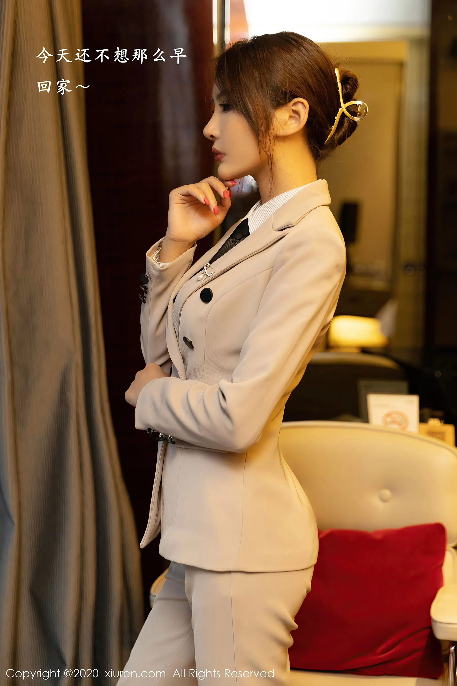  秀人 No.2857 @周于希Sandy&@Emily顾奈奈第1张