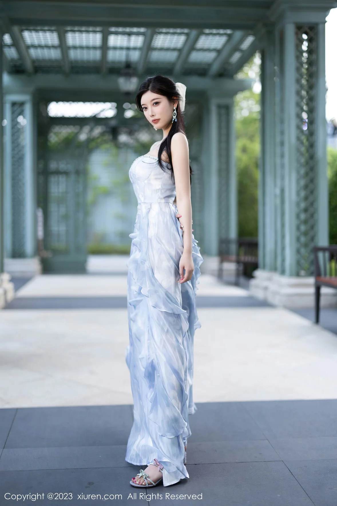  秀人网 No.7382 杨晨晨Yome 多套服饰浙江安吉旅拍 [122P]第3张