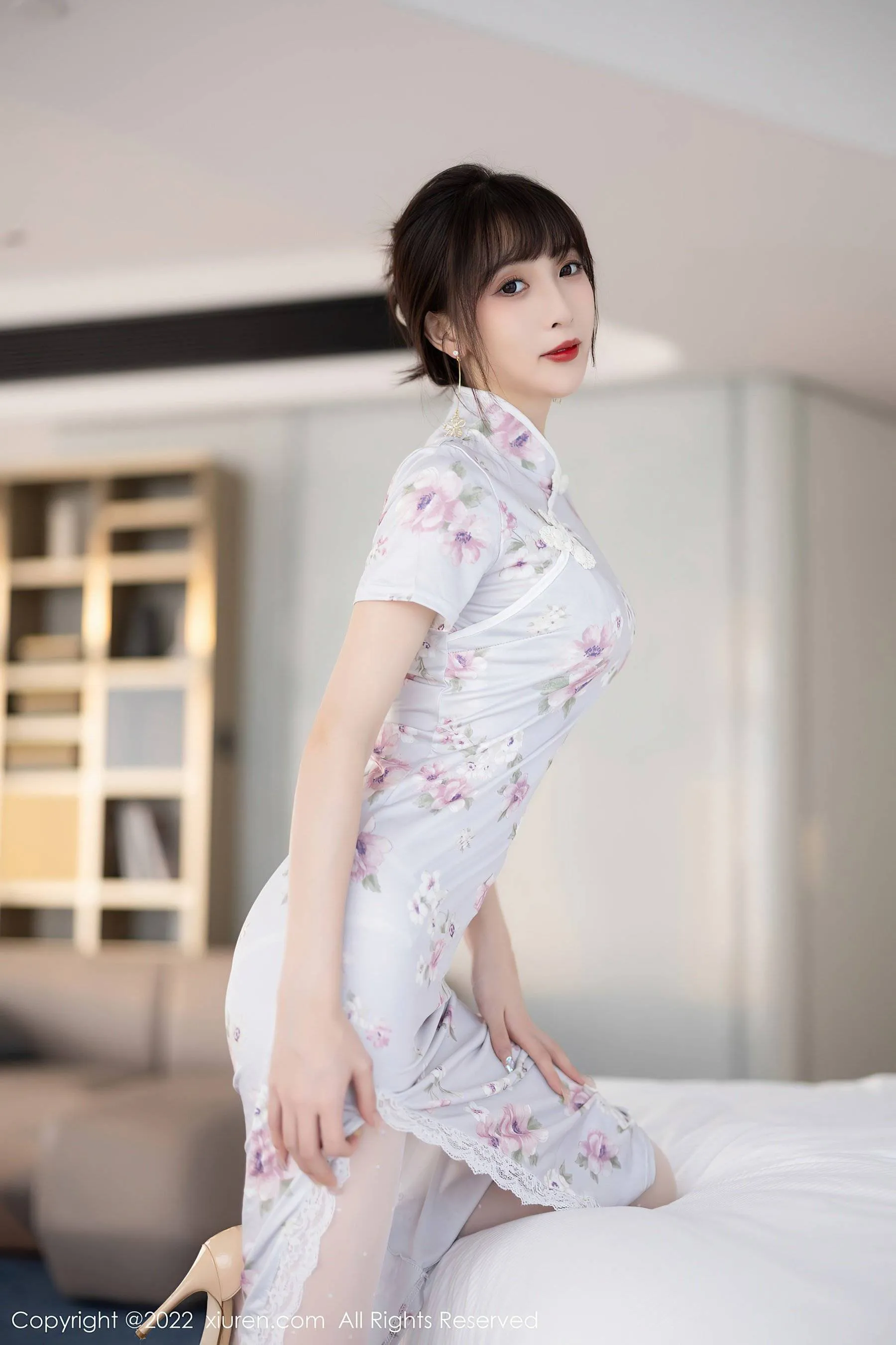 秀人网 No.5757 林星阑 旗袍美腿第26张