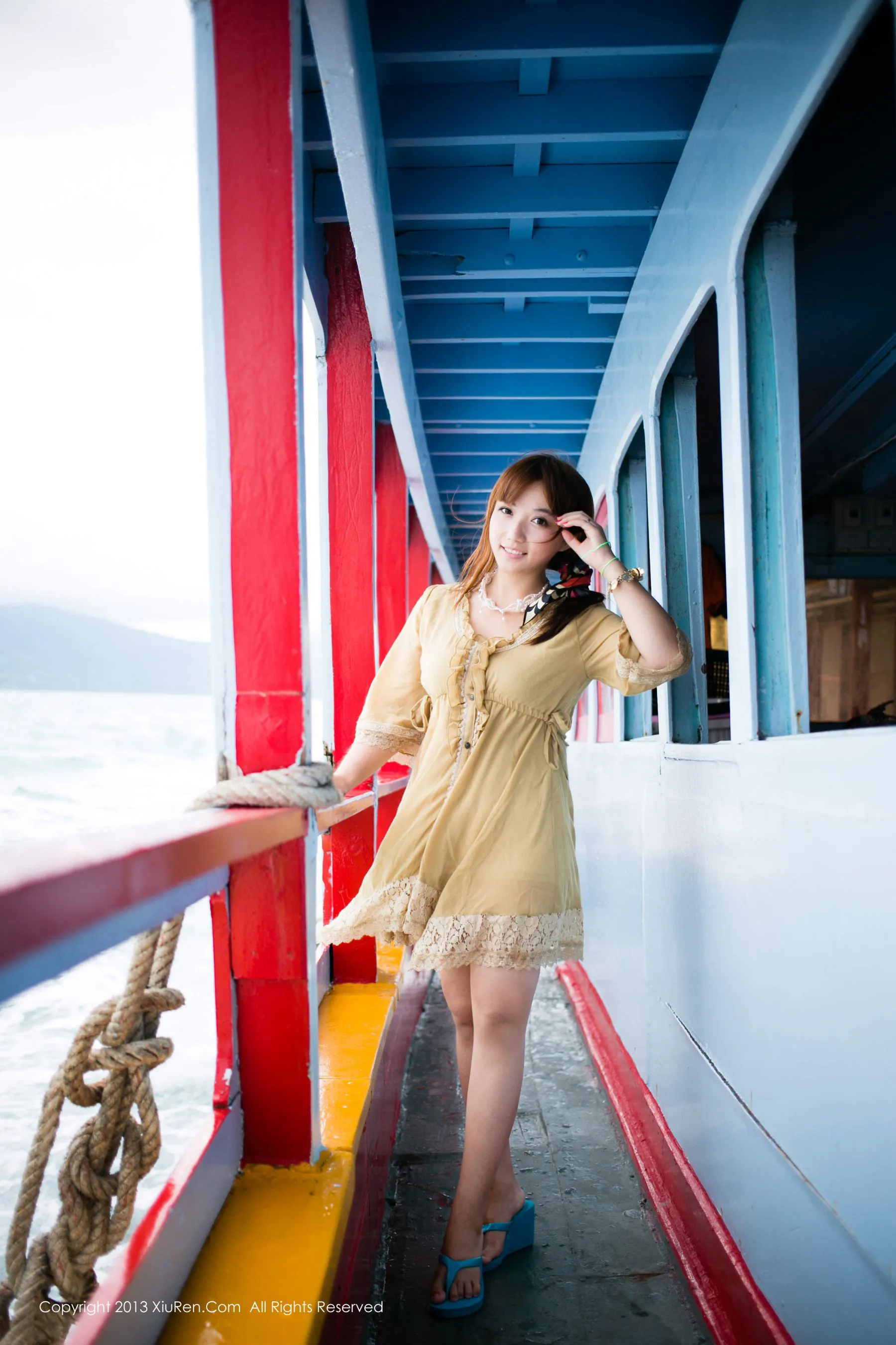 默漠无荢 小清新合集 秀人网 No.053第7张