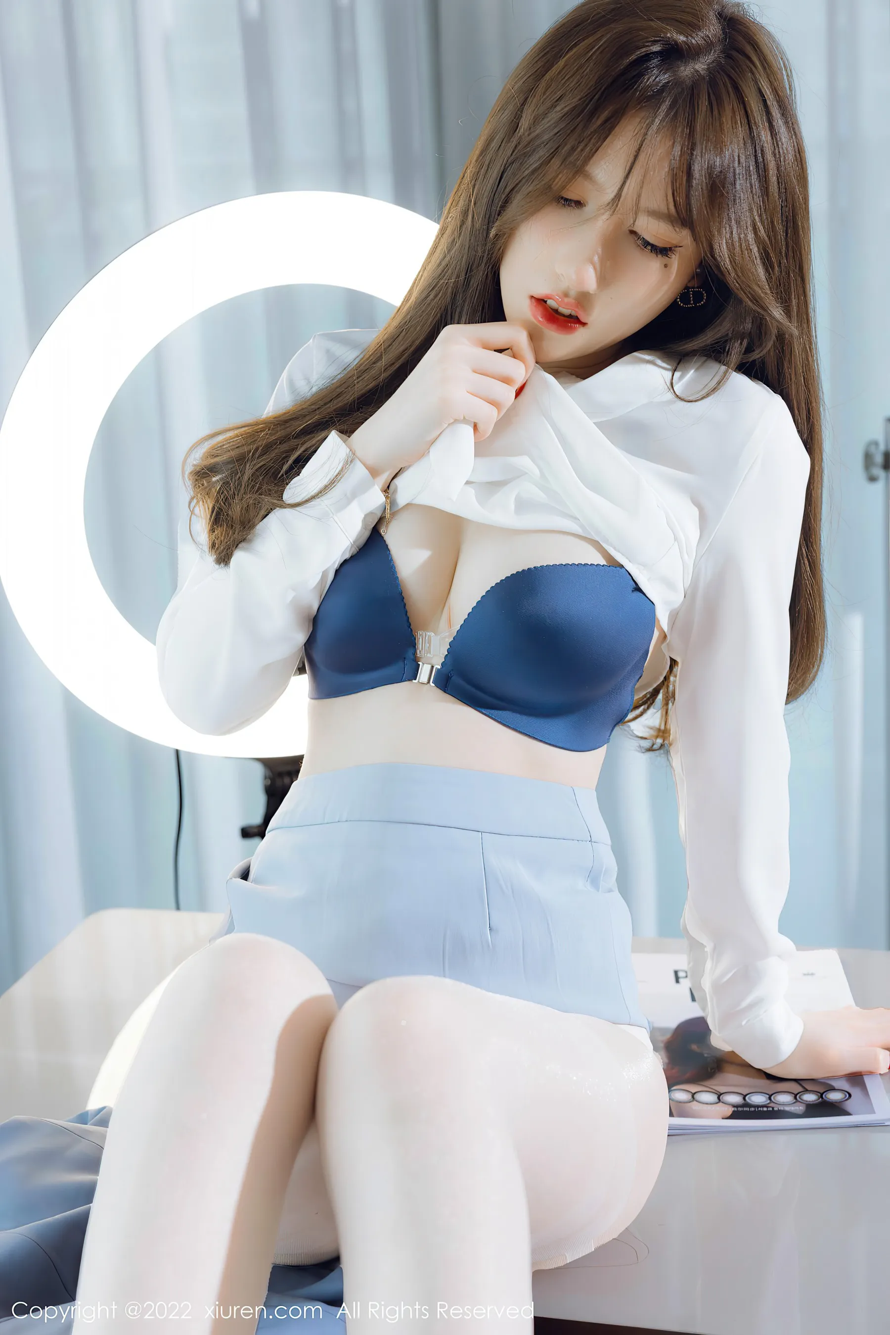 秀人网 No.4658 美桃酱 丝袜美臀第2张