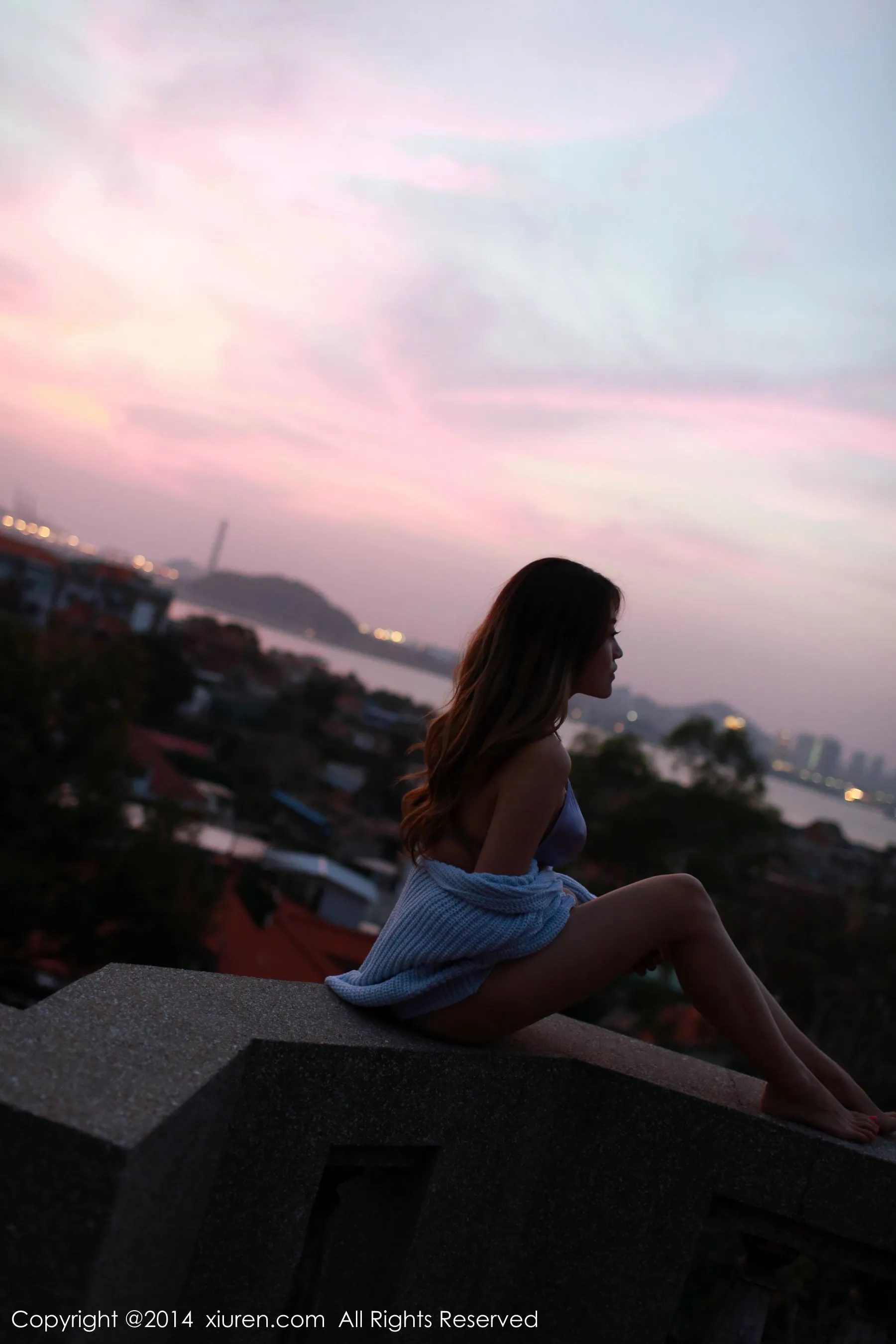 许诺Sabrina《厦门鼓浪屿旅拍写真》 秀人网 No.243第16张