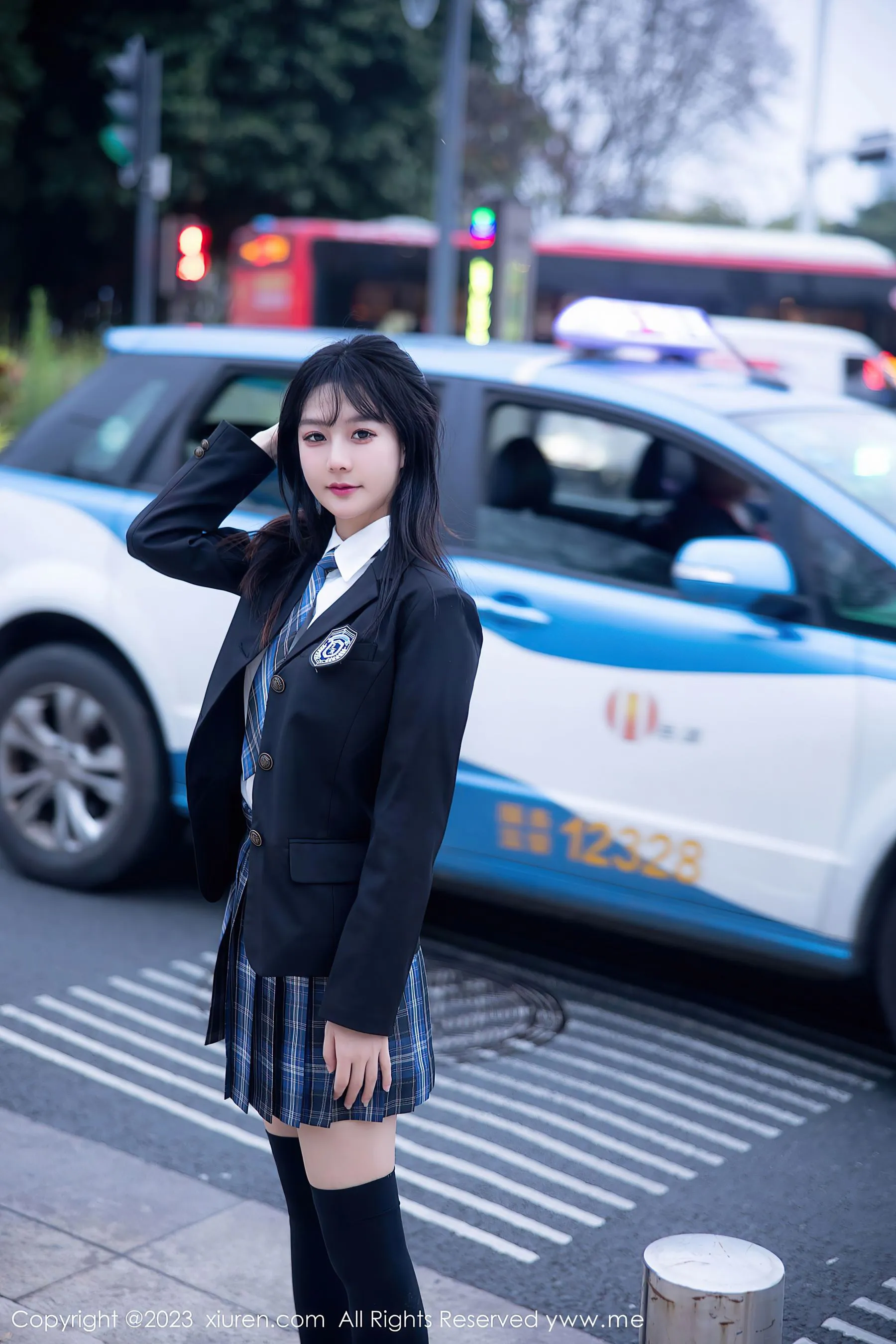  秀人网 No.6662 幼幼 制服美腿第13张