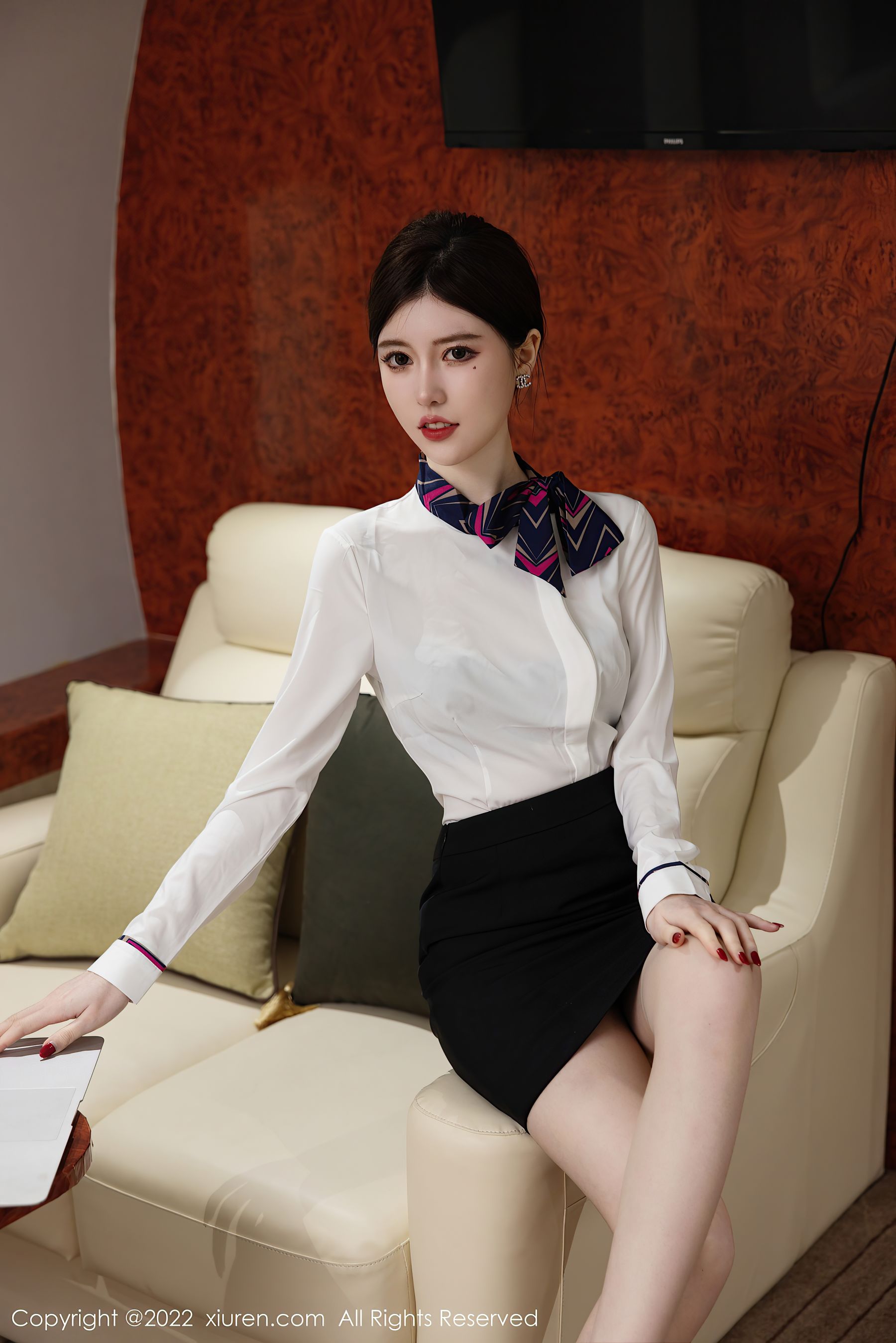 [秀人XiuRen] No.5696 美桃酱第2张