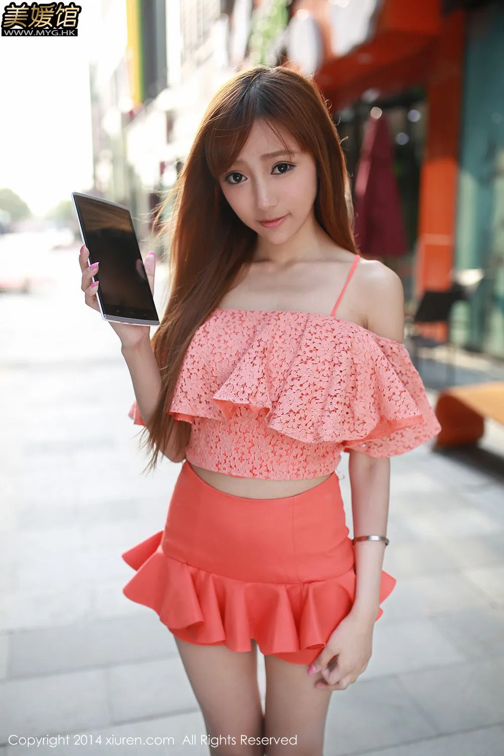 王馨瑤Yanni《驰为数码宣传片》 秀人网 No.135第11张