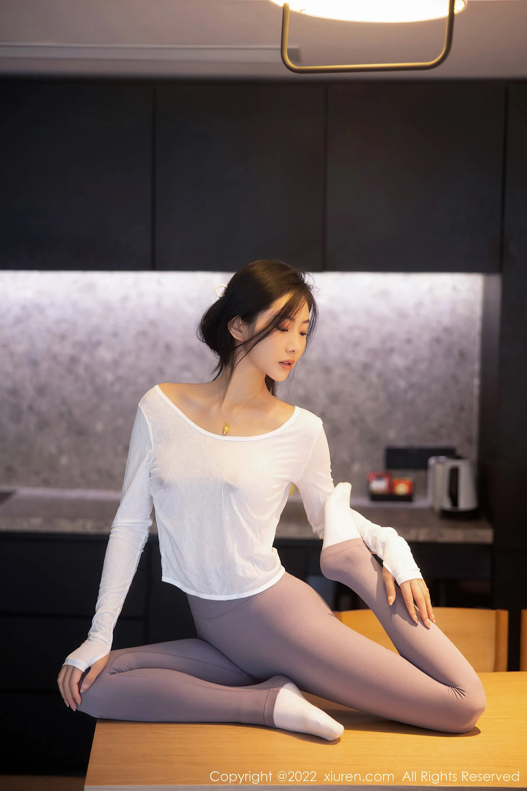  秀人网 No.5799 苏苏阿 新人瑜伽服第17张