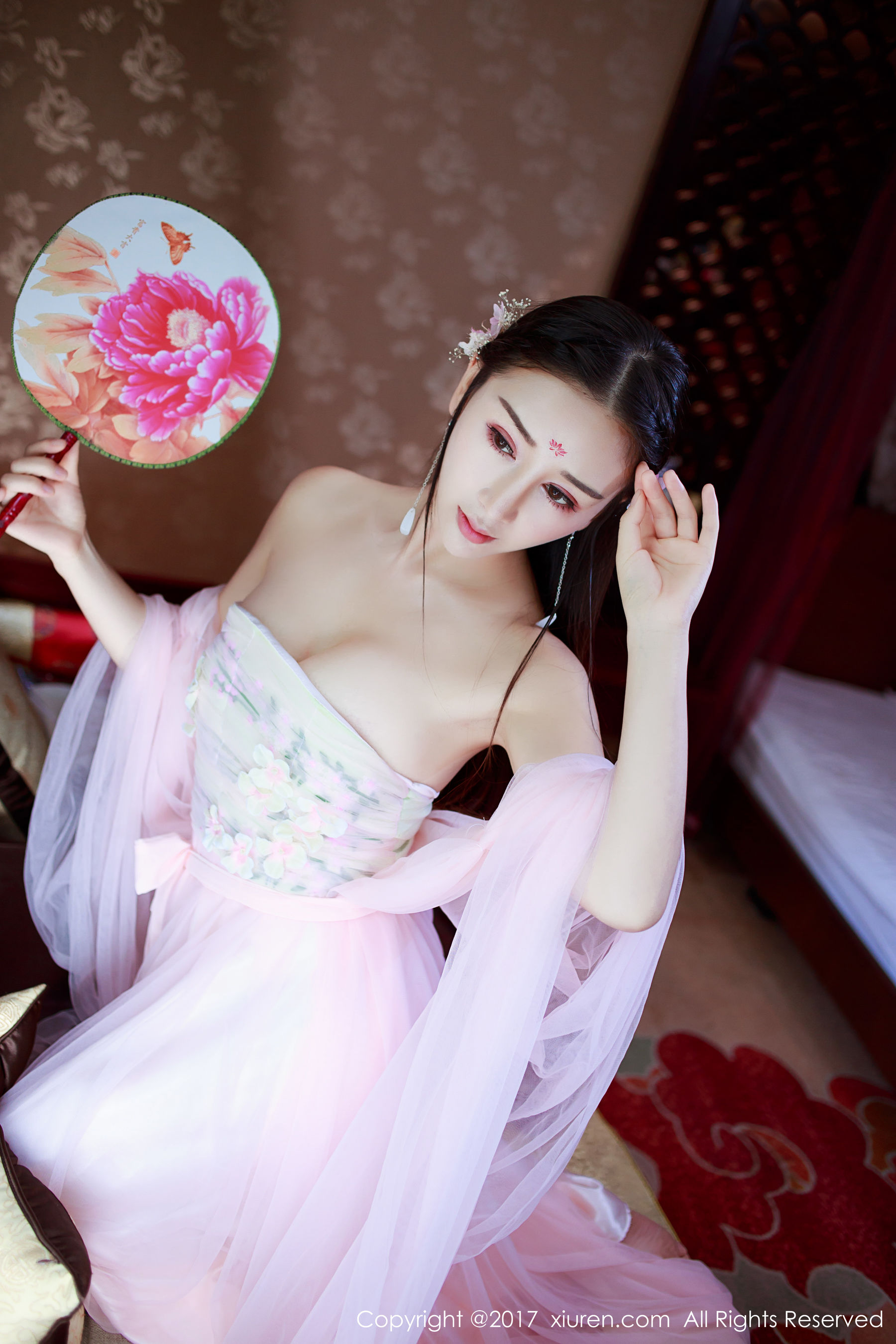  邹晶晶女王《古装女神》 秀人网XIUREN No.804第2张