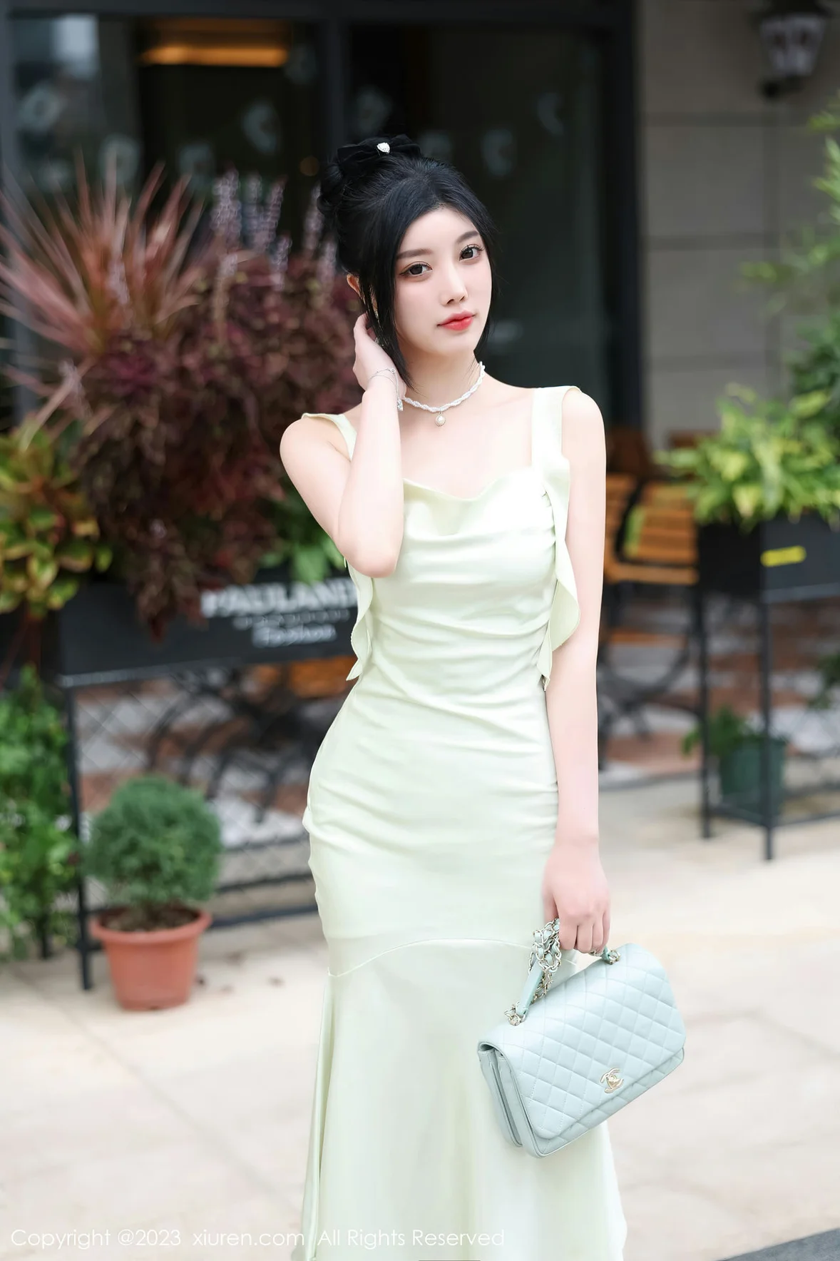  秀人网 No.7410 杨晨晨Yome 轻透薄纱性感写真 [82P]第2张