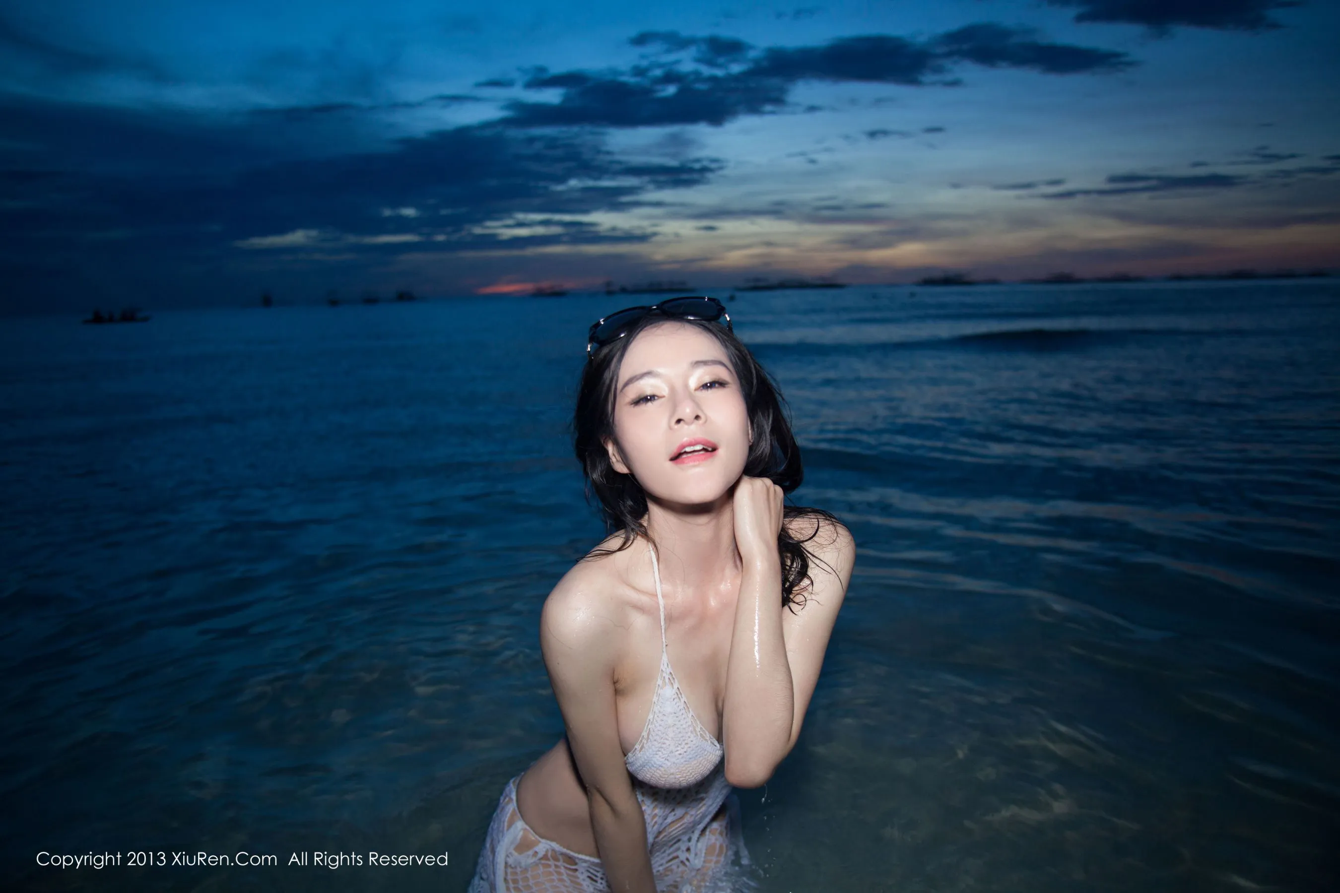 nancy小姿 &海边唯美比基尼系列 秀人网 No.069第15张