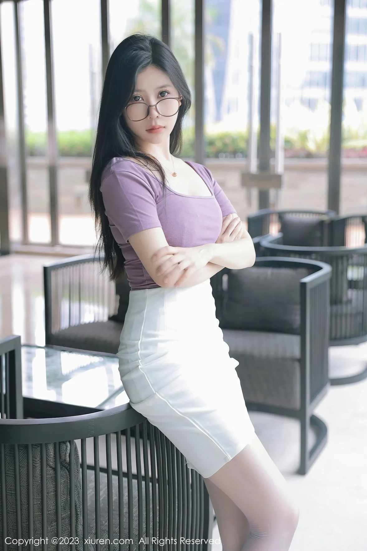  XiuRen 秀人 No.6865 尹甜甜 淡红色蕾丝内衣泰国旅拍 [86P]第3张