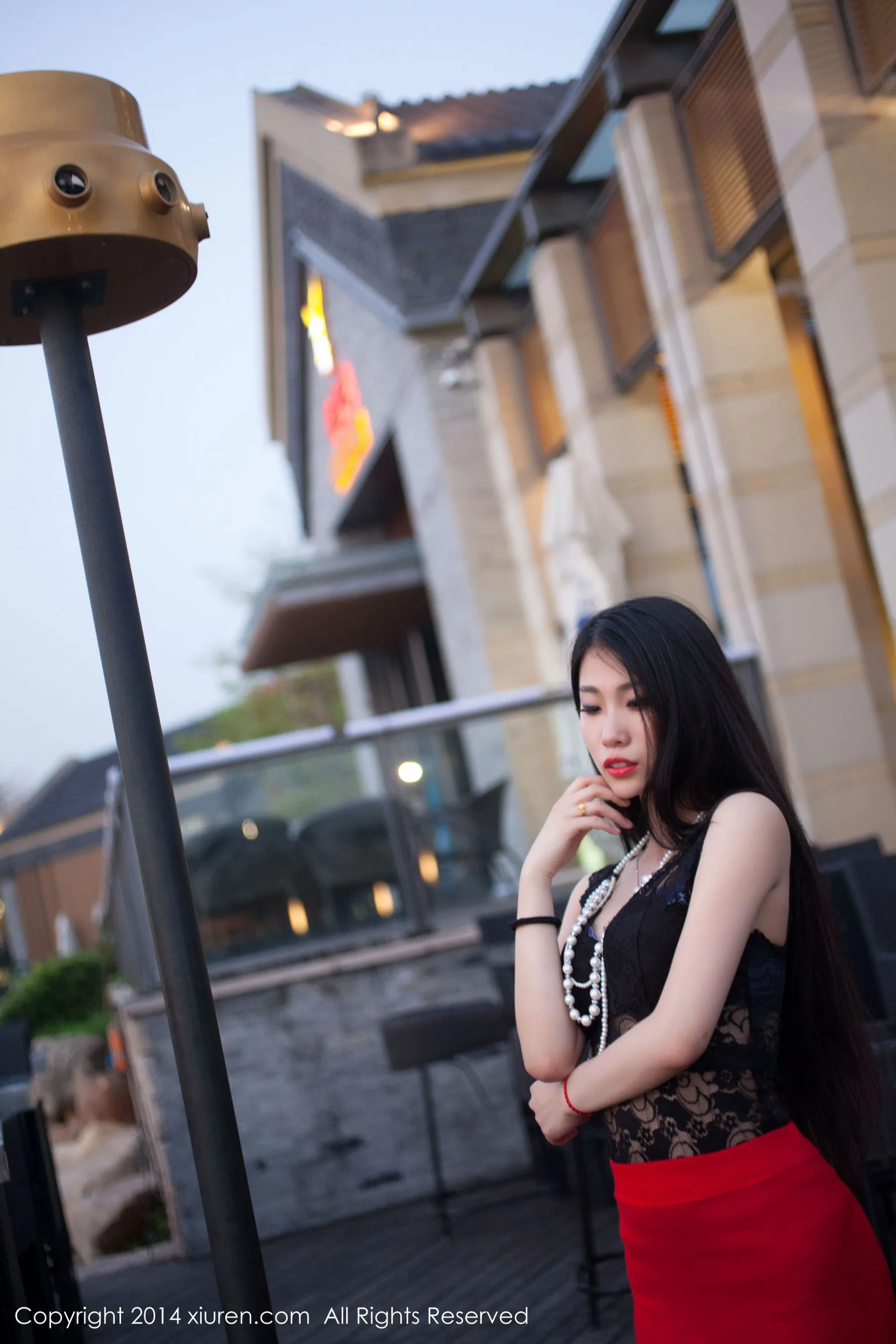 战姝羽Zina《翘臀无敌》 秀人网 No.128第6张