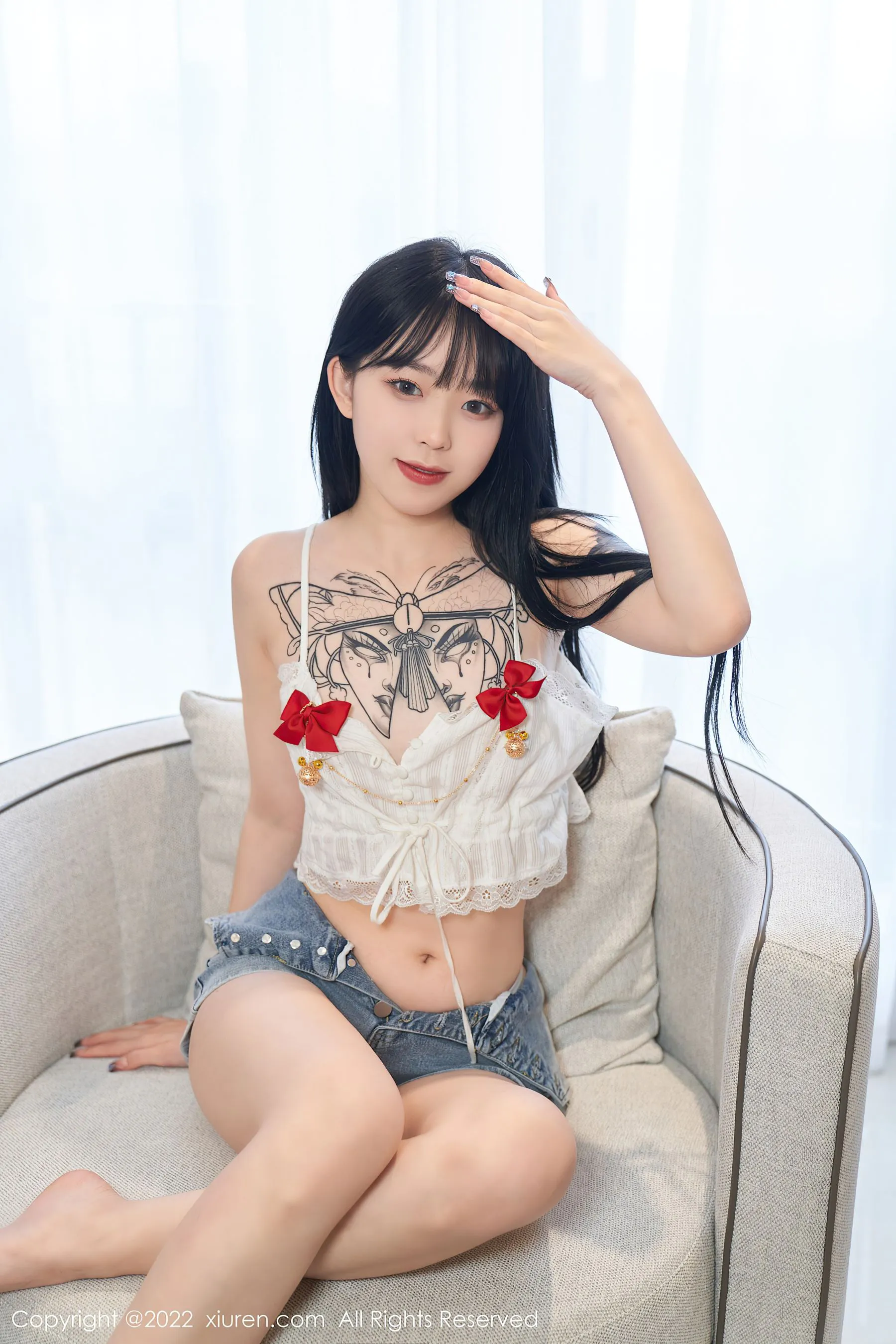 秀人网 No.5124 奶瓶. 牛仔裤美腿第3张