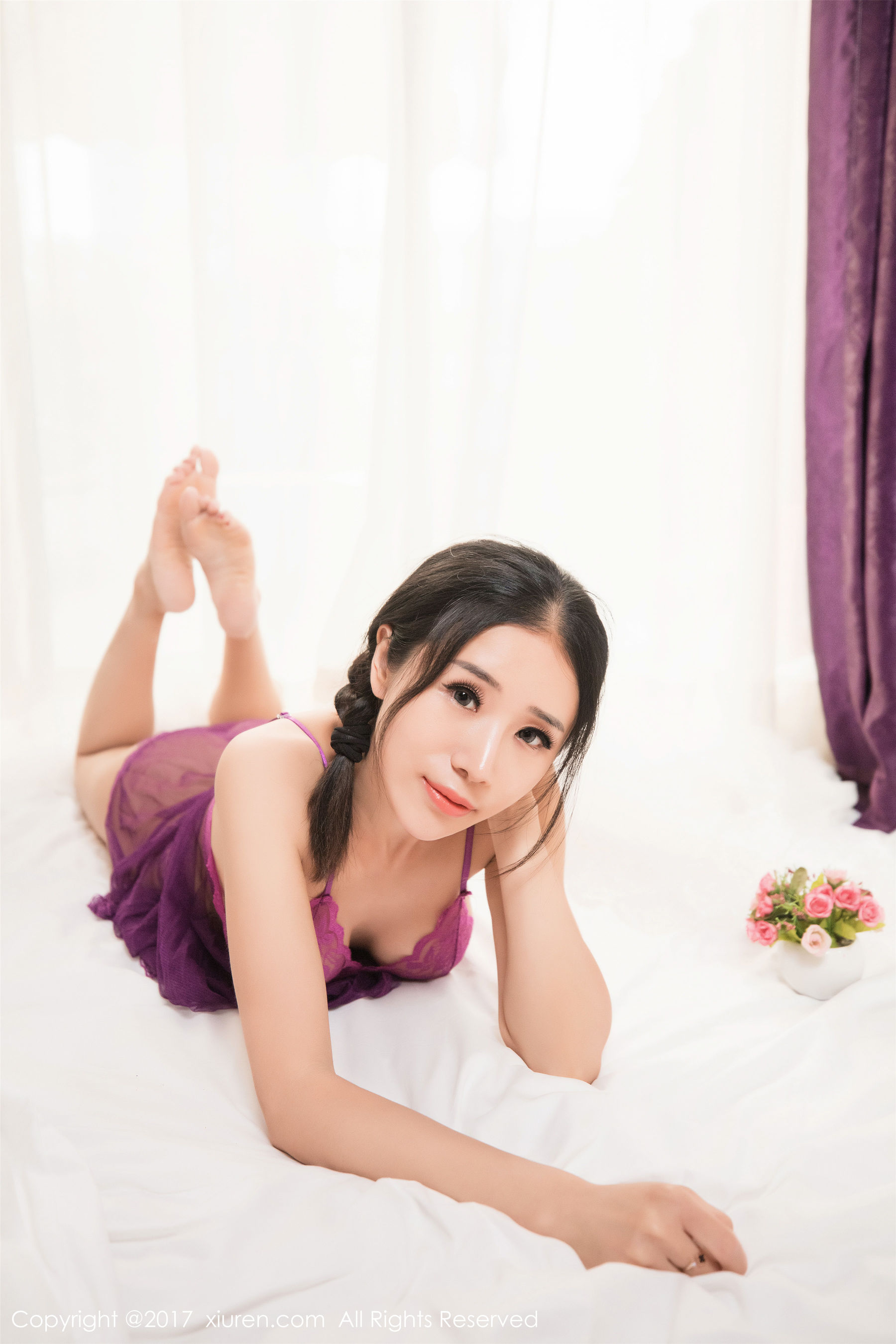 馨怡《透视睡衣下的诱惑》 秀人网XIUREN No.785第13张