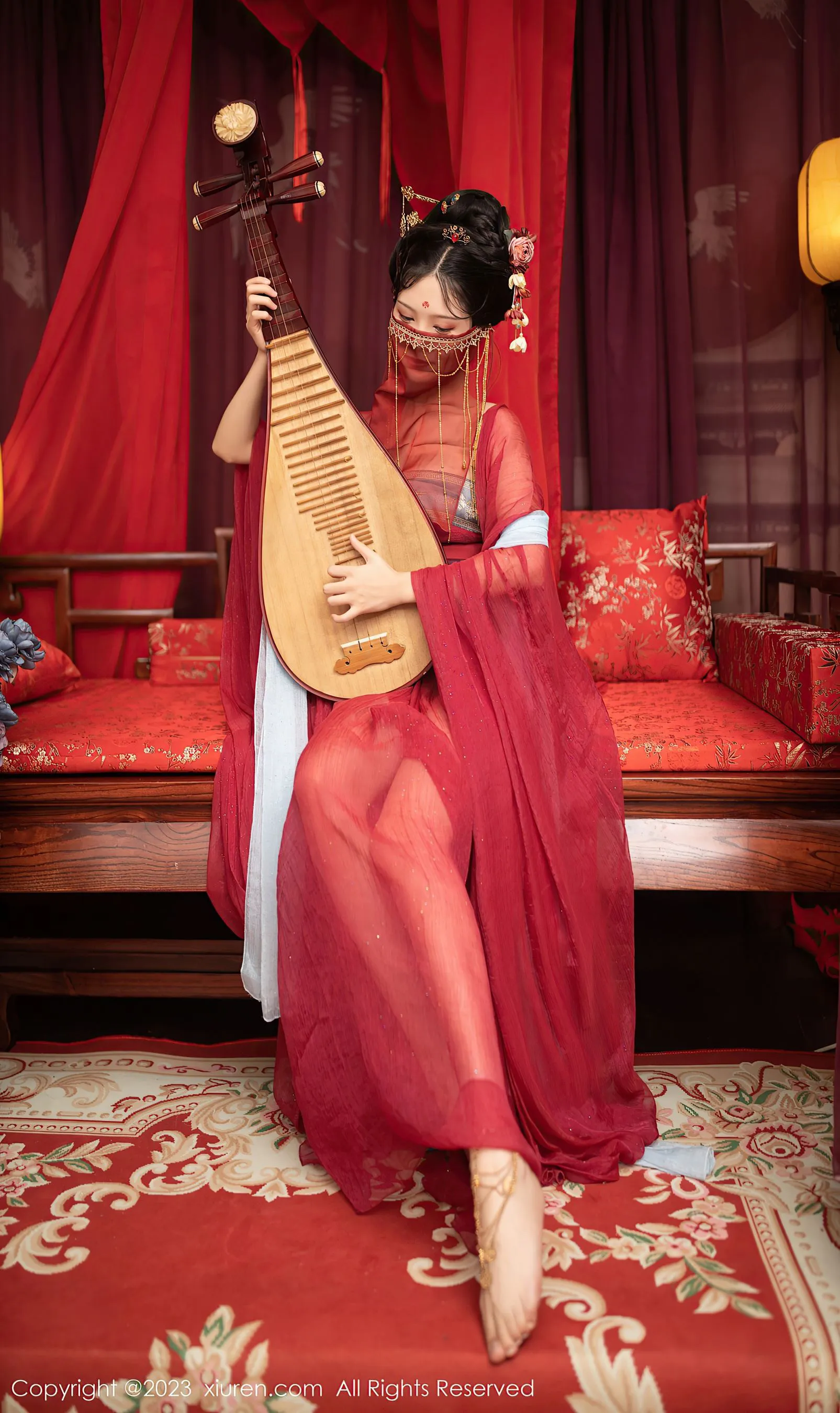 秀人网 No.6154 利世 古装美腿第20张