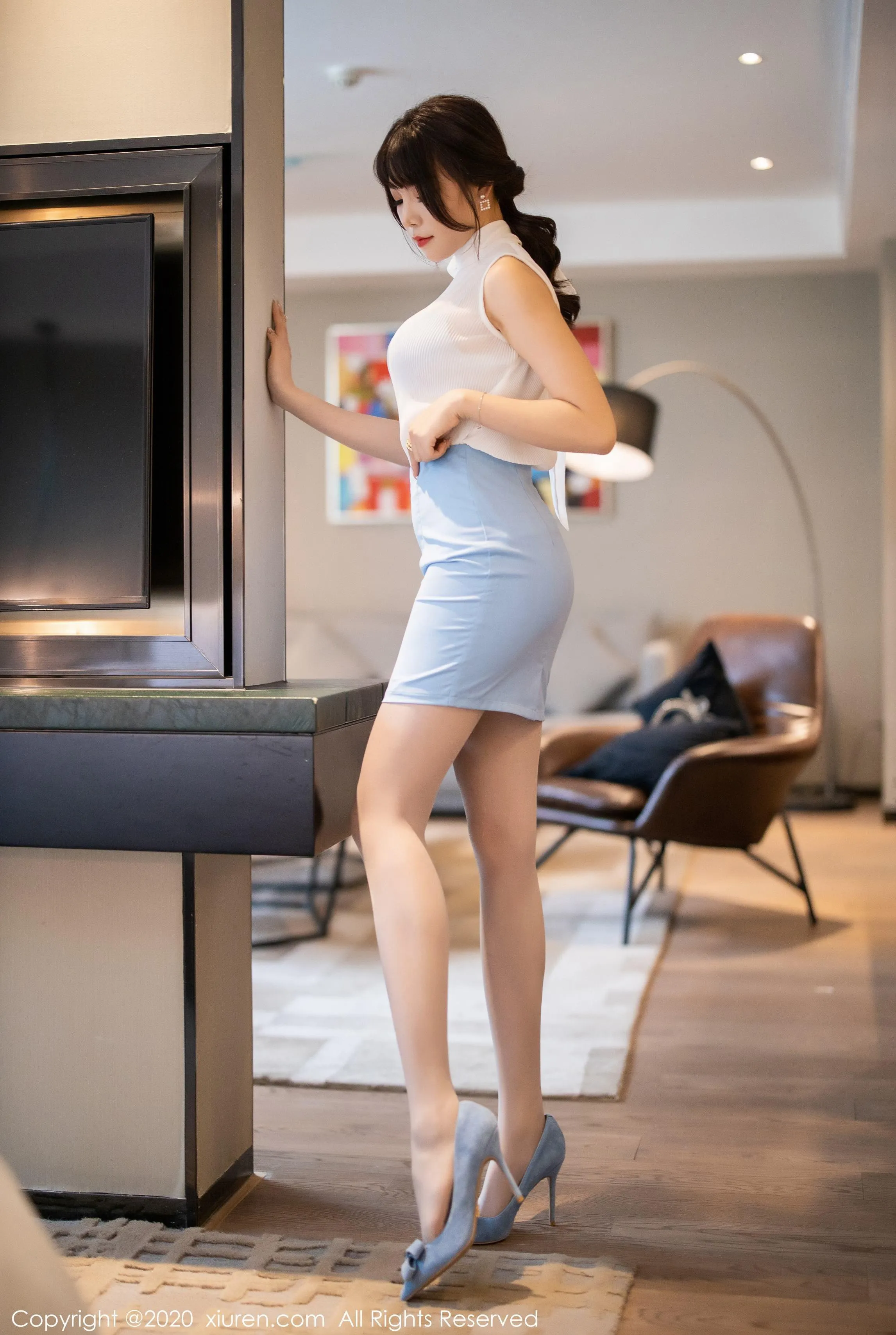 XIUREN秀人网 NO.2107 芝芝Booty第3张