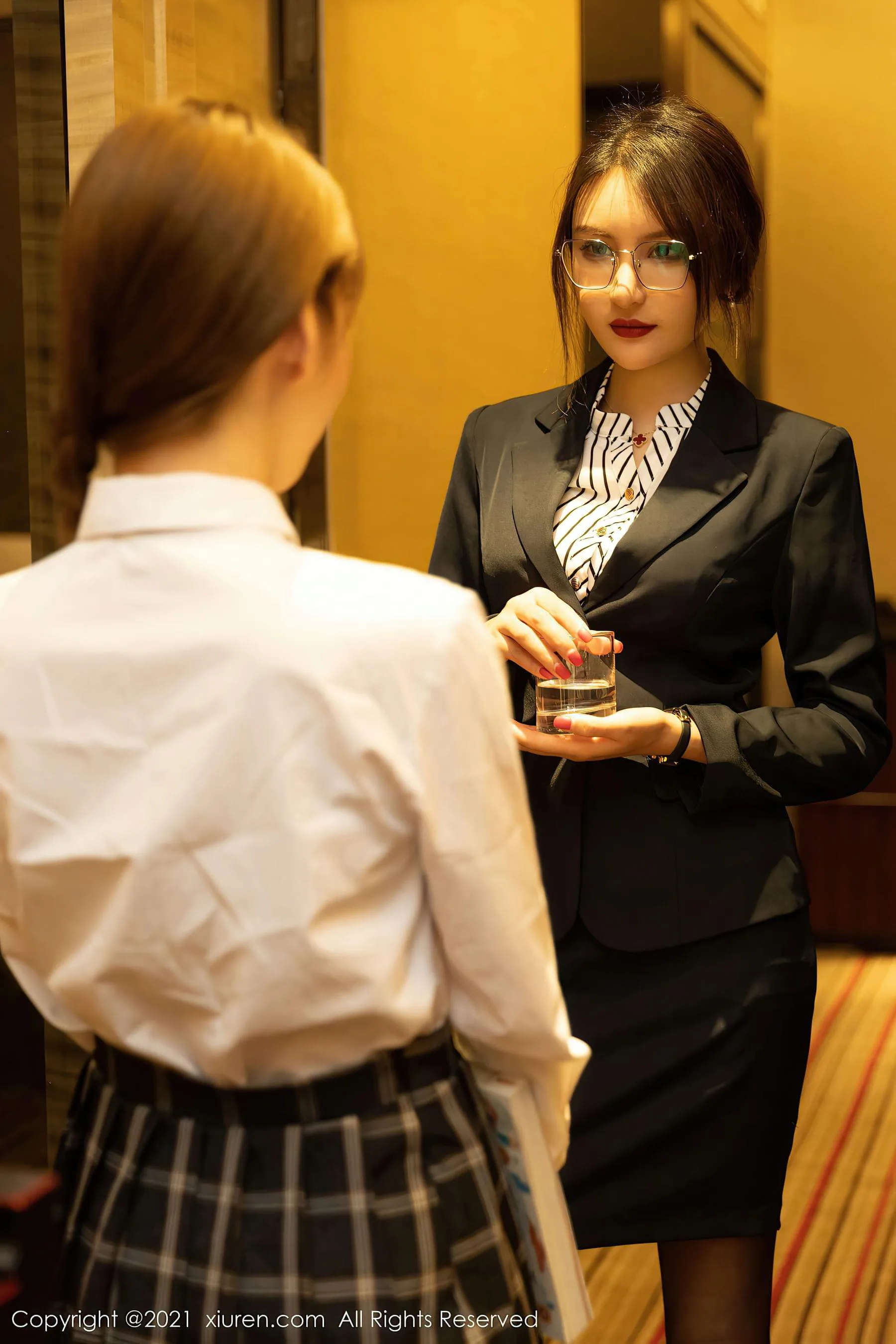 秀人 No.3269 Emily顾奈奈 & 周于希Sandy第2张