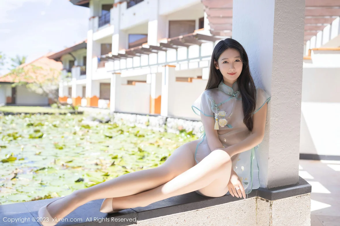  XiuRen 秀人 No.7166 唐安琪 轻透旗袍性感写真 [81P]第1张