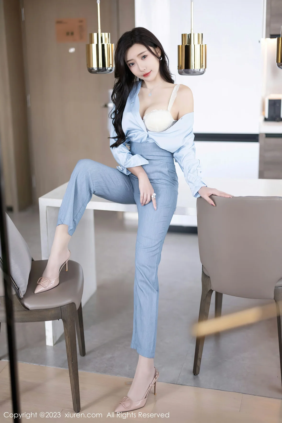  XiuRen 秀人 No.7123 王馨瑶yanni 蕾丝内衣性感写真 [86P]第9张